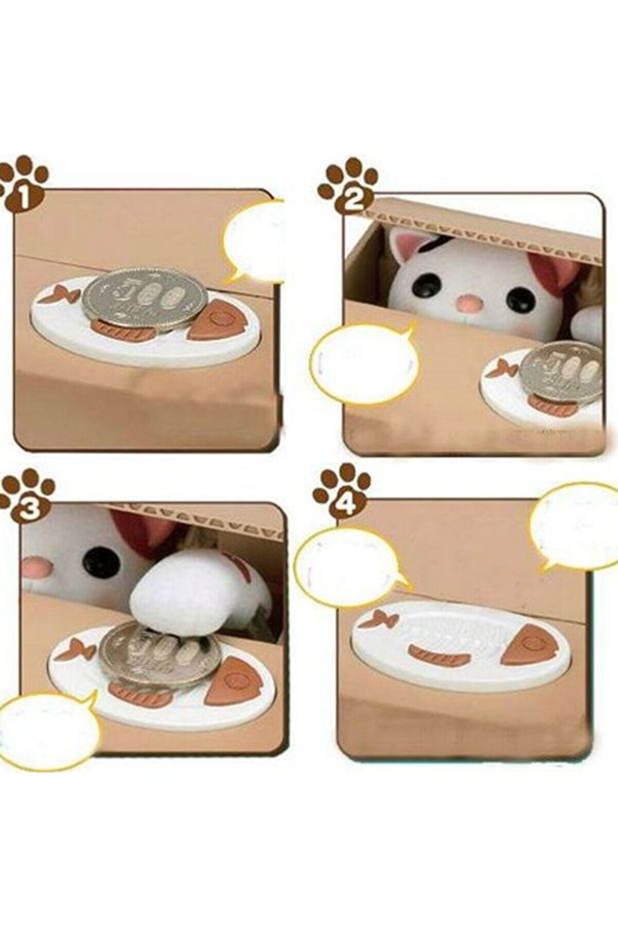 Hırsız Para Çalan Kedi̇ Kumbara