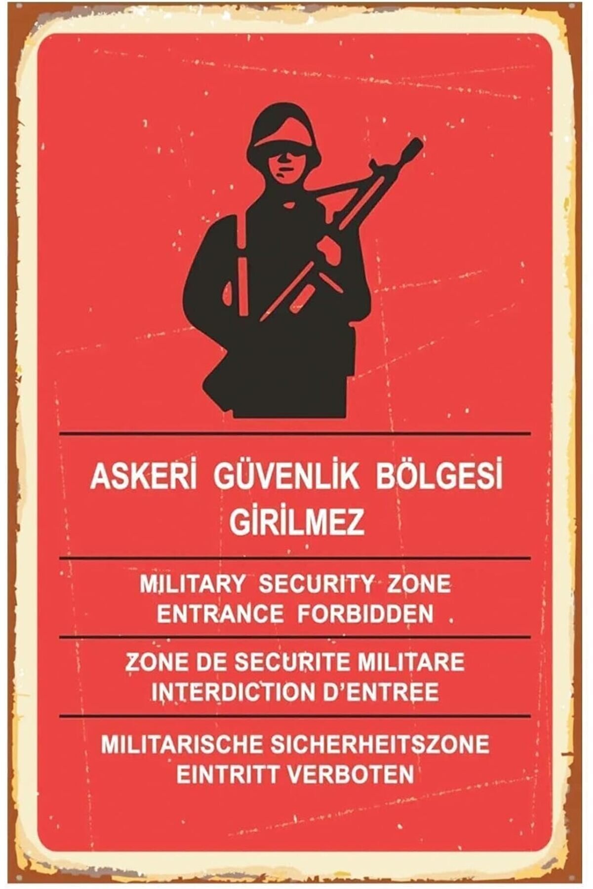 STOREMAX snShop Ahşap Mdf Duvar Posteridayanılmaz Bir Kötülük Gelirse Eğer Başına Hz.Ali Vintage Mdf