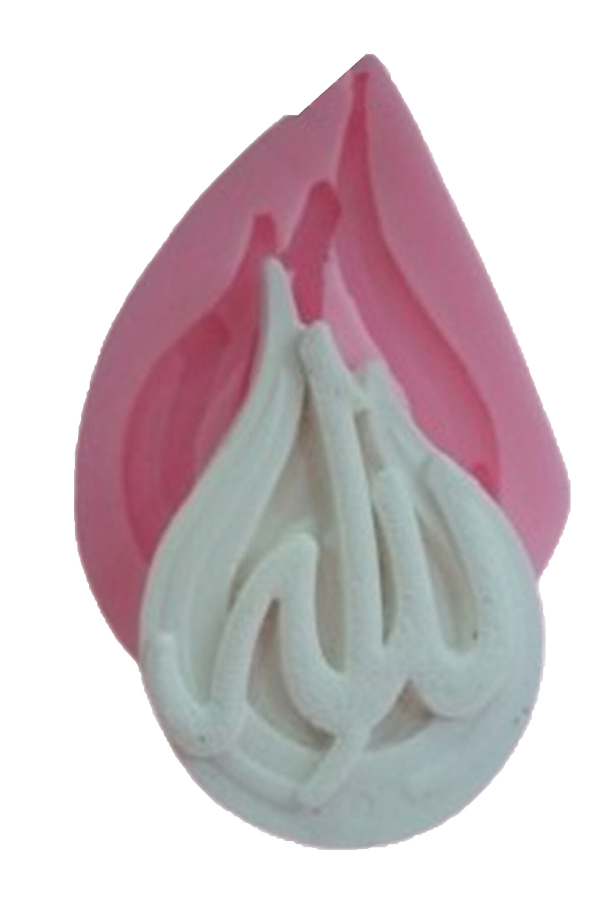 Kalıpcınızburada Damla Alla Lafz  Si̇li̇kon Kalıp - K129