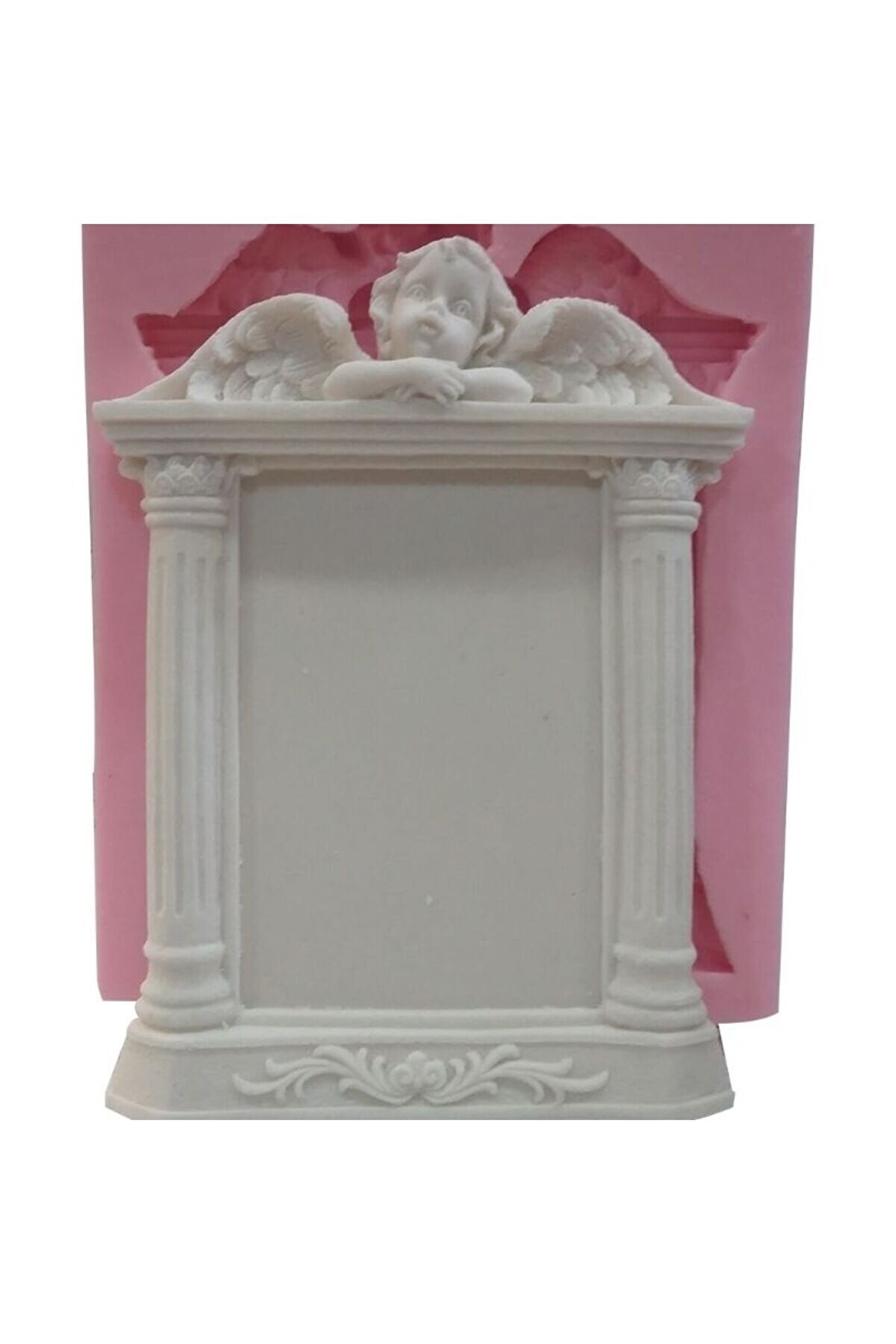 Kalıpcınızburada Melek Çerçeve Si̇li̇kon Kalıp -K472