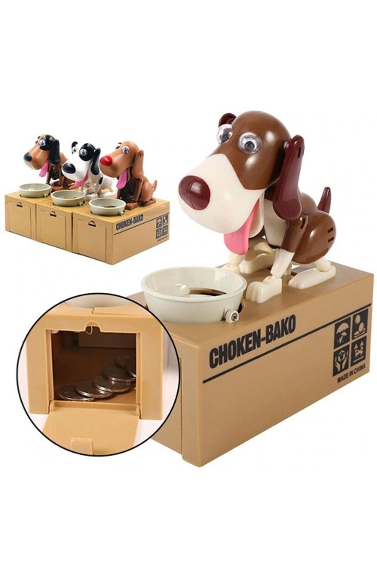 Para Yi̇yen Köpek Kumbara