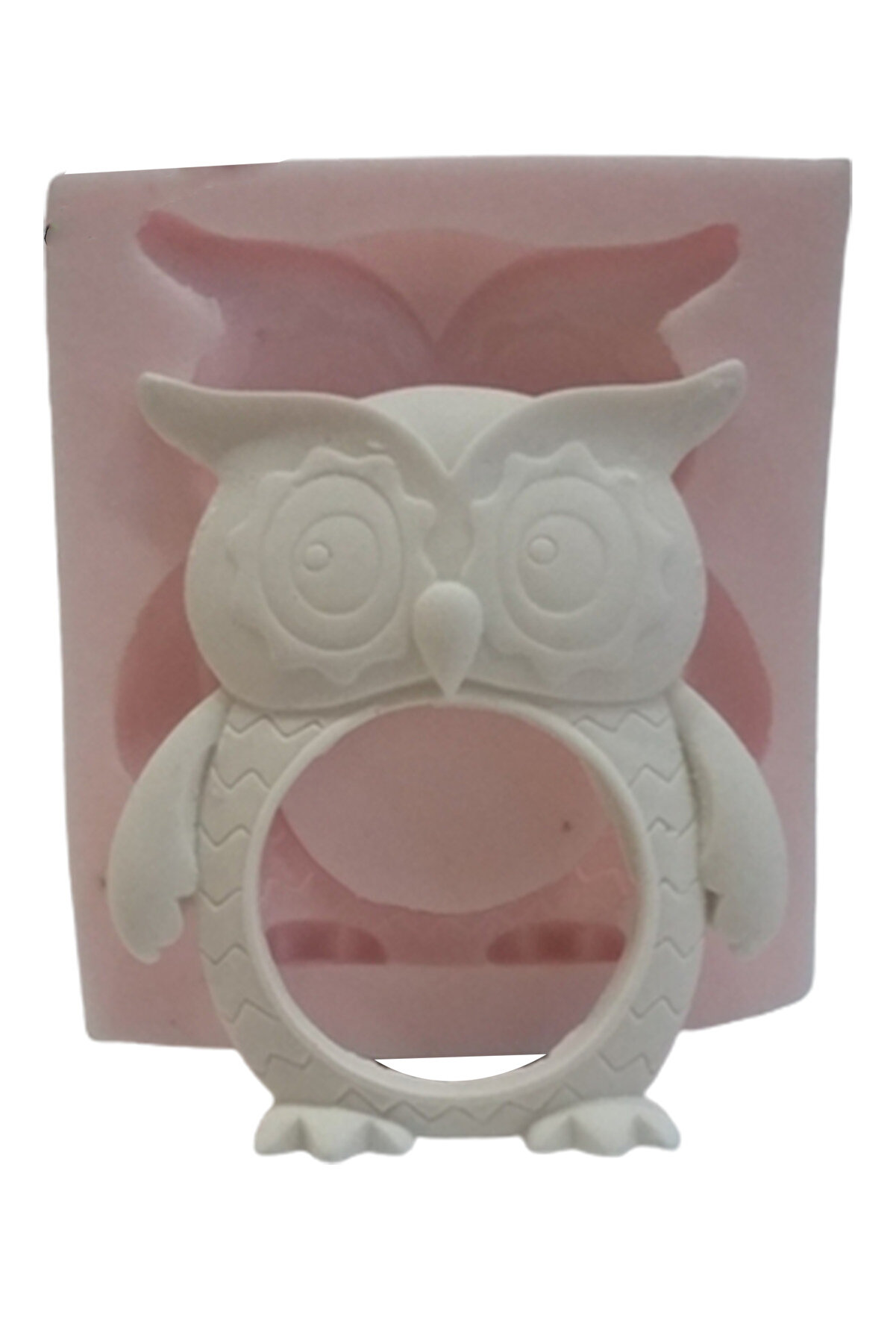 Kalıpcınızburada Baykuş Çerçeve Si̇li̇kon Kalıp - K505