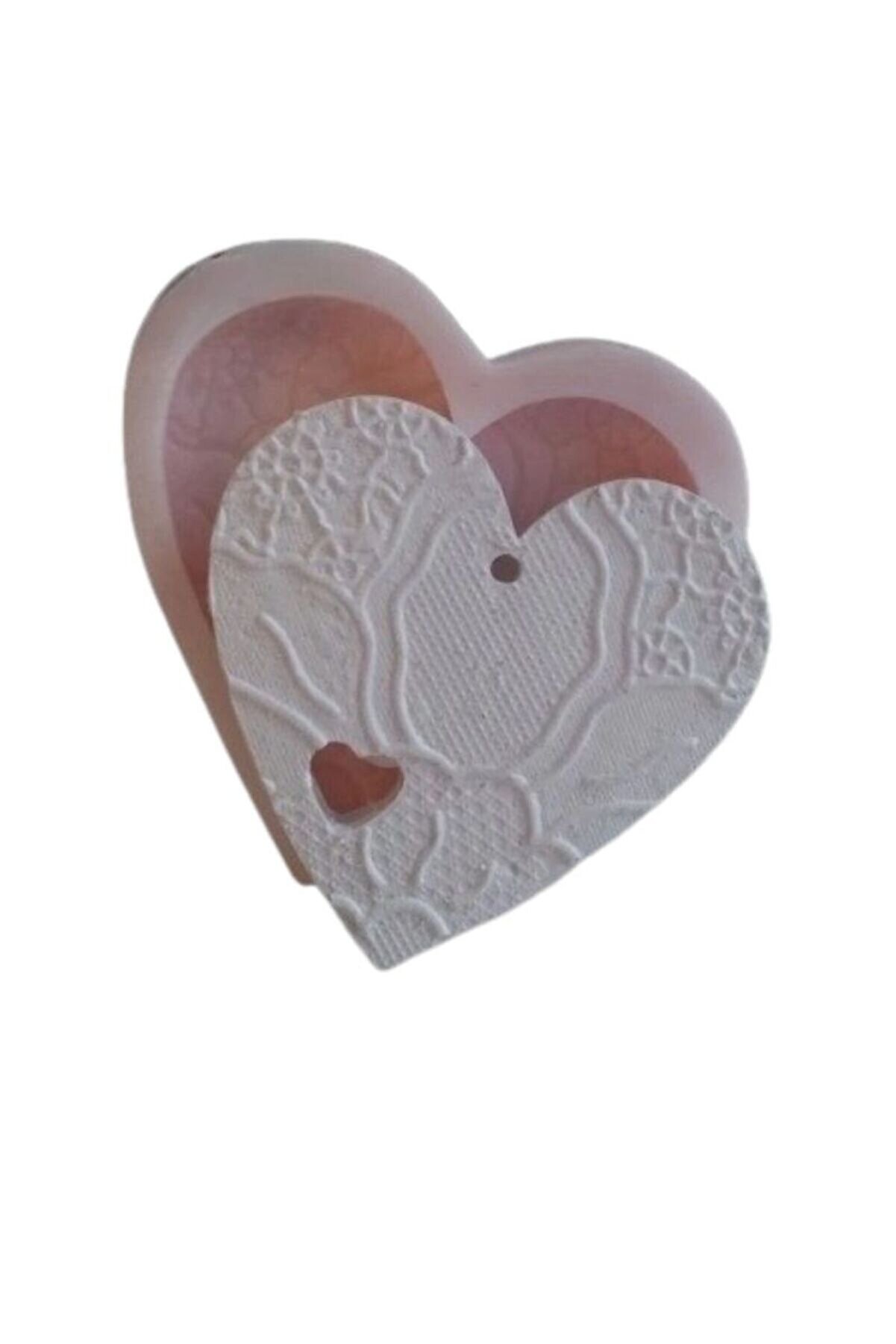 Kalıpcınızburada Kalp Taban Si̇li̇kon Kalıp - K704