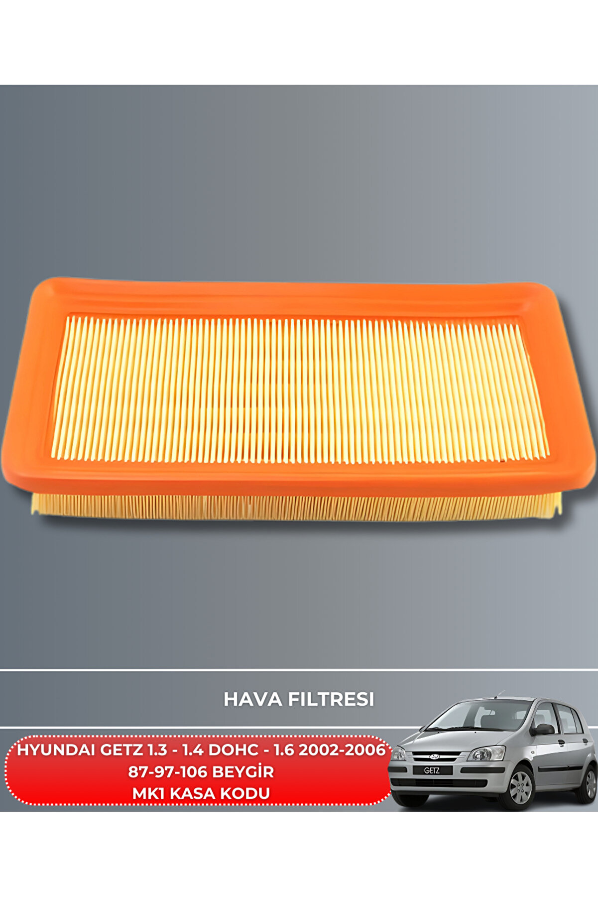 Hyundaı Getz 1.3 - 1.4 Dohc - 1.6 2003-2004-2005-2006-2007-2008-2009-2010-2011 87-97-106 Bakım Seti̇