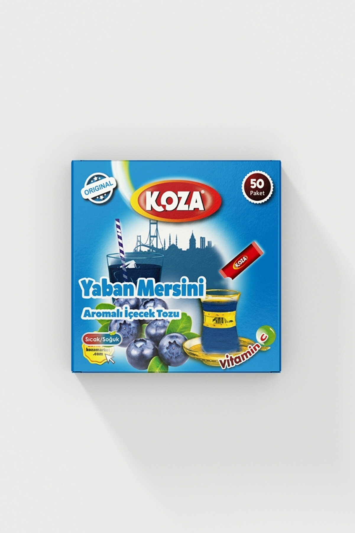 Tek İ&ccedil;i̇mli̇k Yaban Mersi̇ni̇ Aro. İ&ccedil;ecek Tozu (50 Sti̇ck)