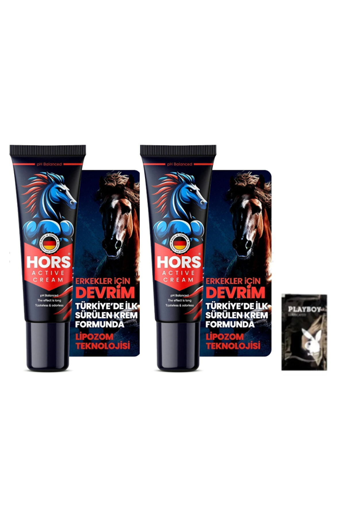 Adoil Hors Active Cream Gecikme Ve Sertleşme P.enis Kremi 50ml 2 Adet 1 Adet Jel