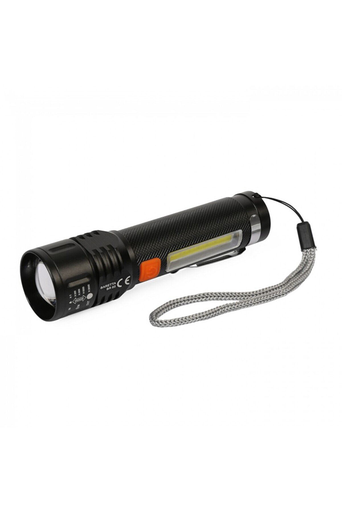 evimdeyokyok Baretta BR-85 XHP50 LED 5 Fonksiyonlu Şarjlı El Feneri