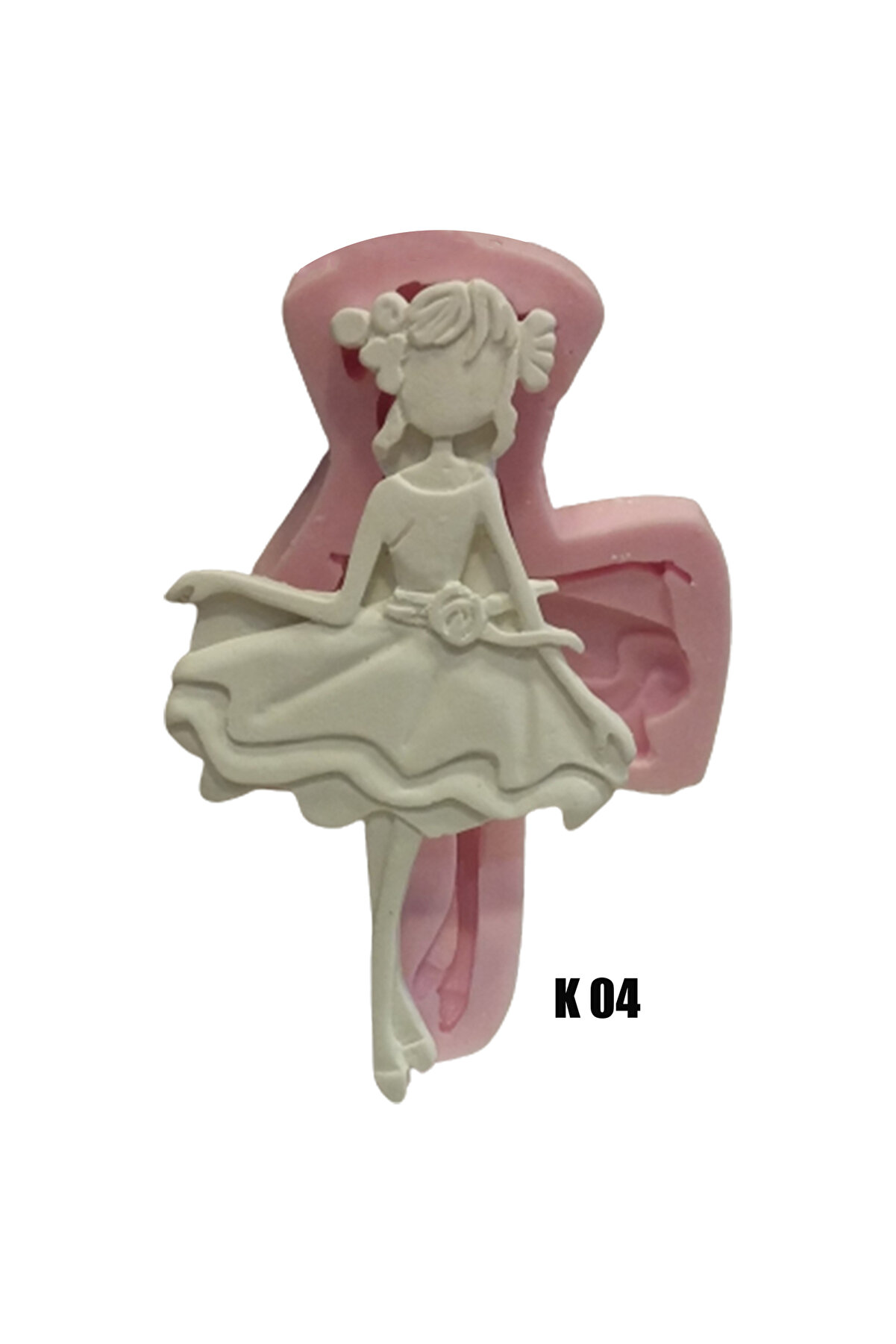 Kalıpcınızburada Kız  Si̇li̇kon Kalıp -K04