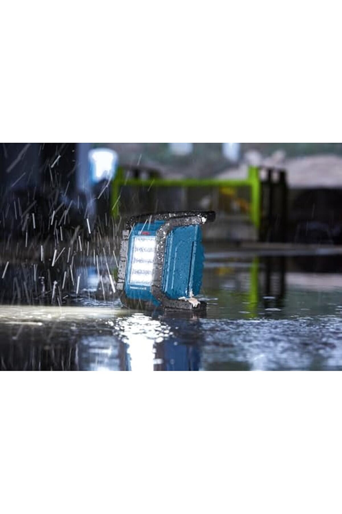 Tknszrshop Professi̇onal Glı 18V-1200 C Akülü Şanti̇ye Projektörü (Solo, Carton, Akü Ve Şarj Ci̇