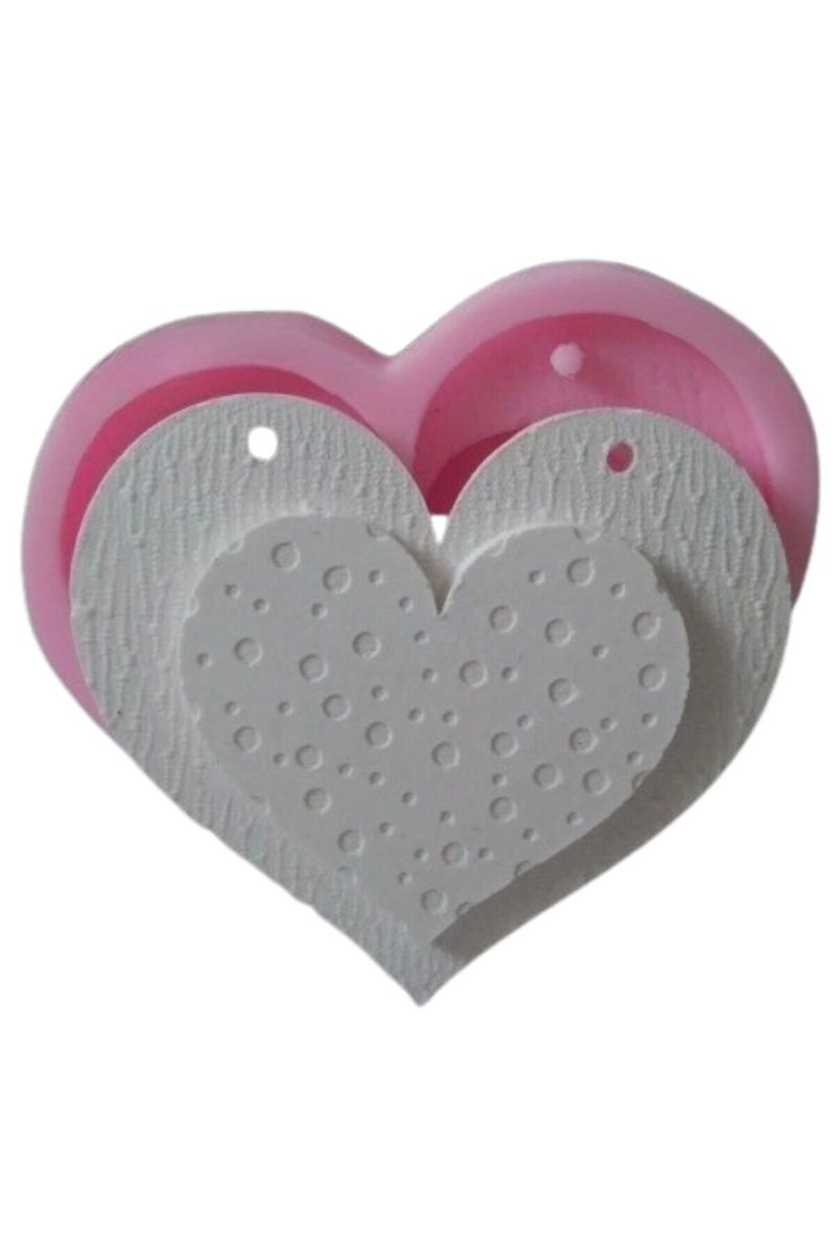 Kalıpcınızburada Kalp Taban Si̇li̇kon Kalıp - K688