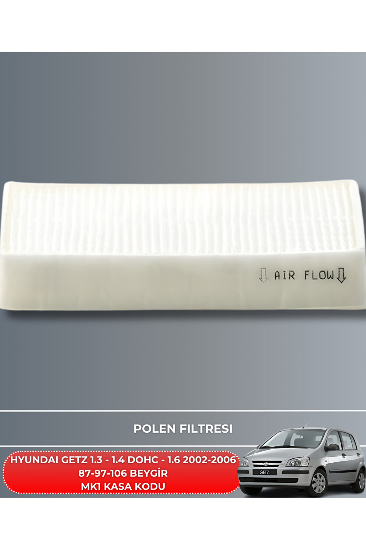 Hyundaı Getz 1.3 - 1.4 Dohc - 1.6 2003-2004-2005-2006-2007-2008-2009-2010-2011 87-97-106 Bakım Seti̇