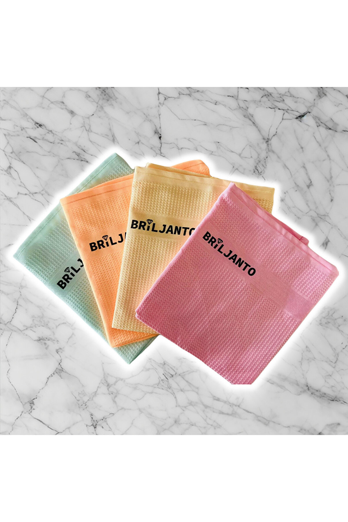 Zndstore Mi̇krofi̇ber Temi̇zli̇k Bezi̇ 4 L&uuml; Si̇hi̇rli̇ Bez 40X60Cm