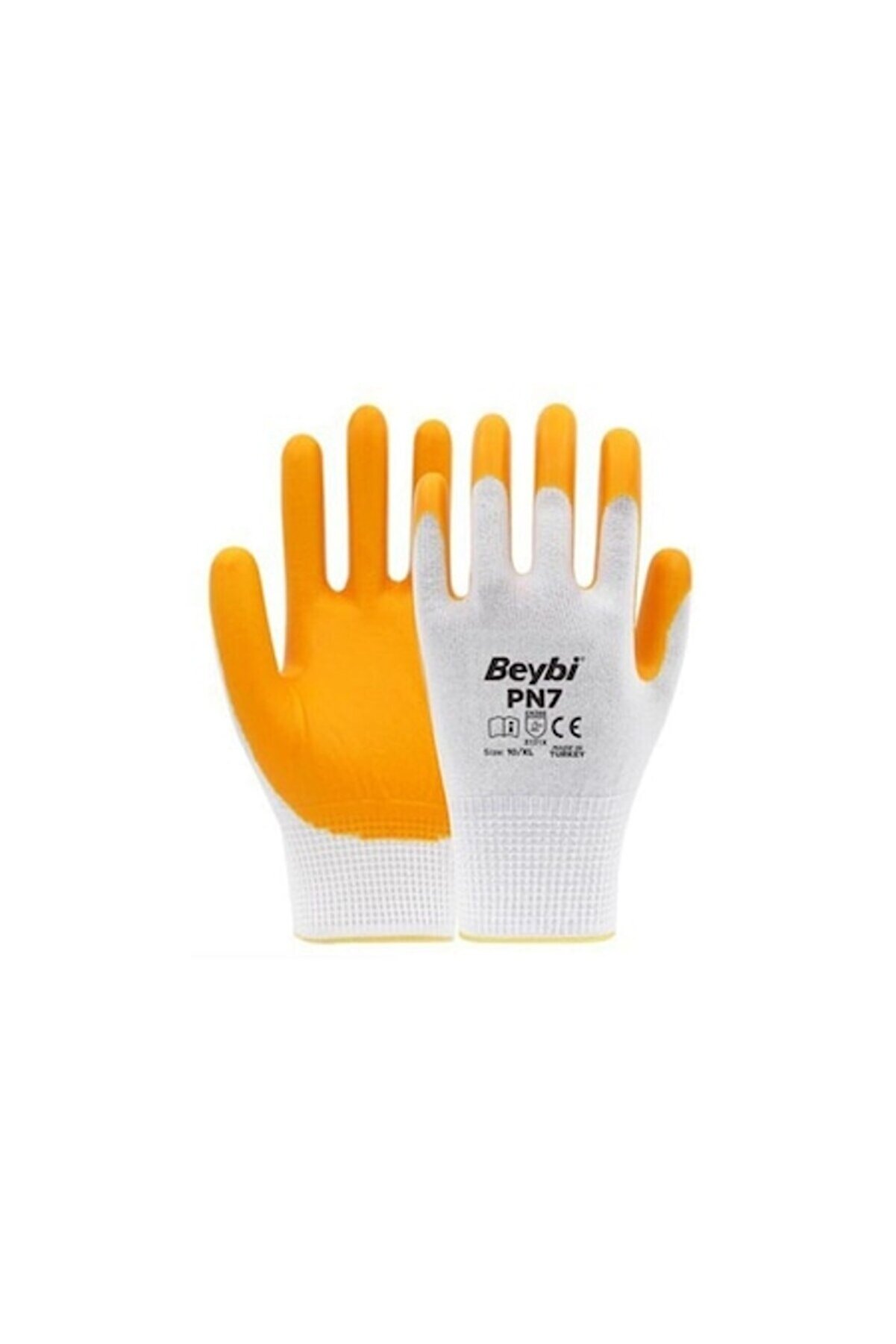 Beybi Pn7 Sarı Iş Eldiveni No : 10 Xl 12 Çift