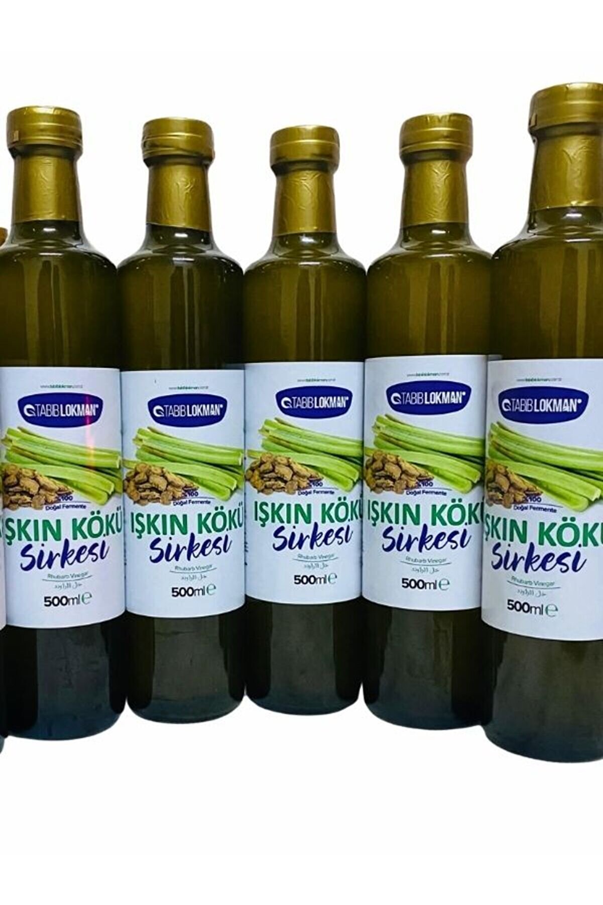 Işkın Kökü Si̇rkesi̇ 500 Ml Işkın Otu Si̇rkesi̇ Işgın Vi̇negar, Rheum Ri̇bes
