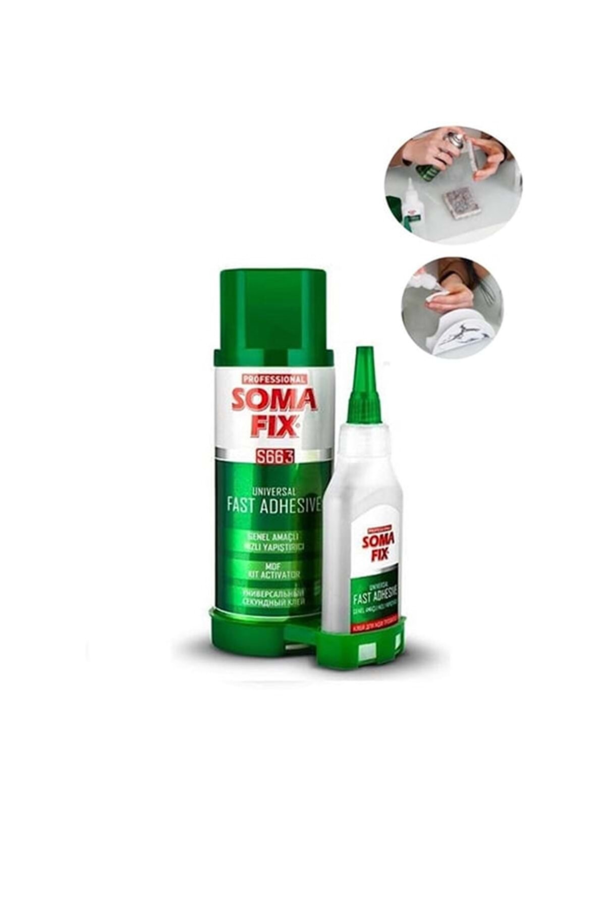 Somafix Genel Amaçlı Hızlı Yapıştırıcı 400 ml 100 gr