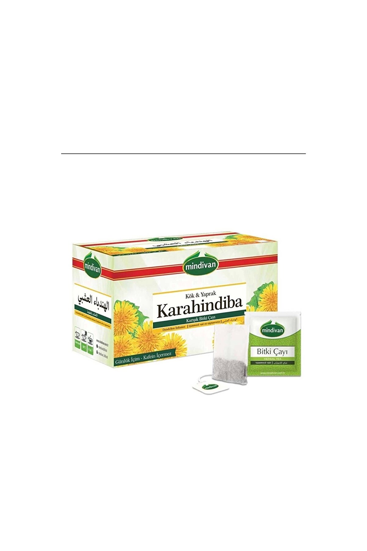 Karahi̇ndi̇ba Bi̇tki̇ Çayı 20 Süzen Poşet