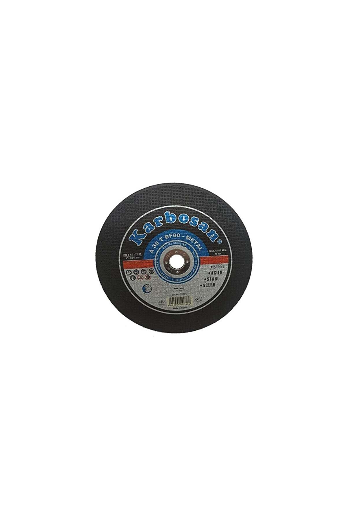 KARBOSAN 230 X 3 Metal Kesici 3 Adet