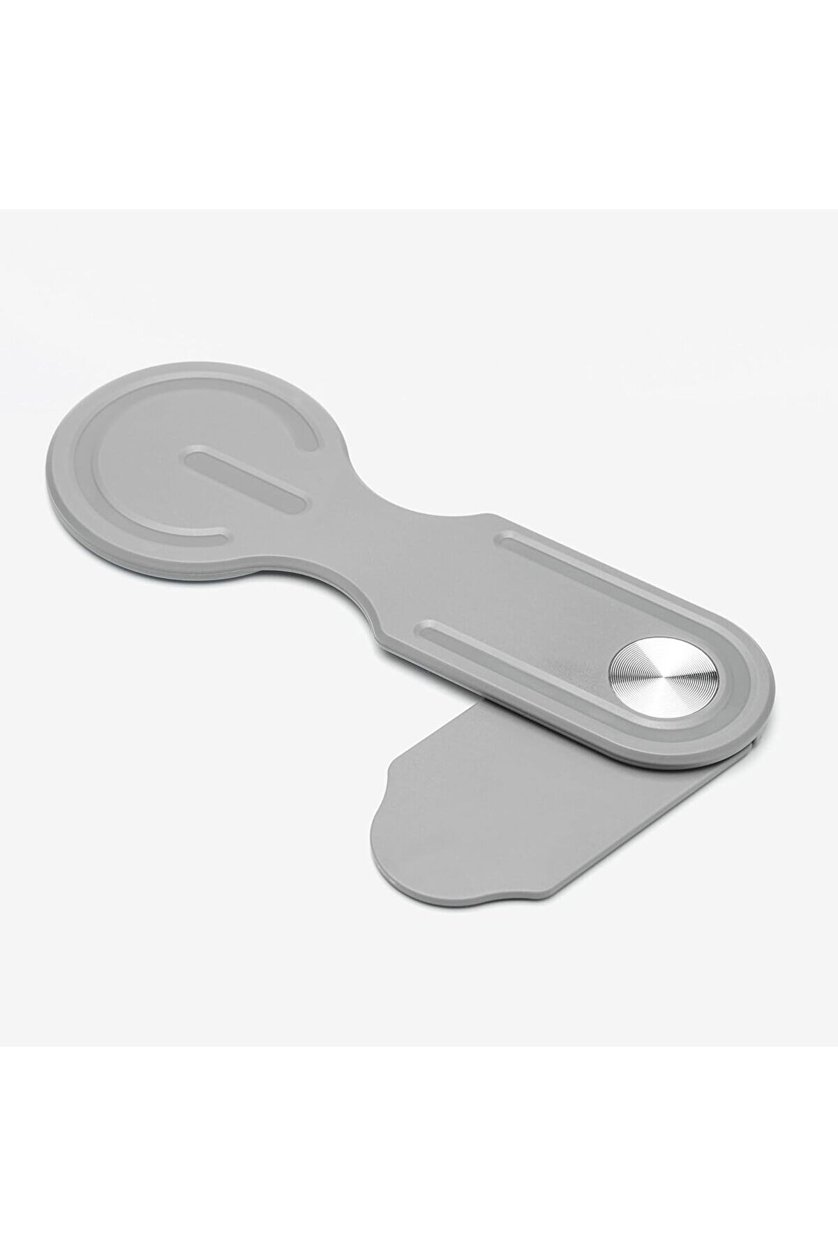 STOREMAX Rom Magesafe Uyumlu - Çok Amaçlı Manyetik Ekran Arkası Akıllı Telefon Tutacağı - (Gri) Romsh