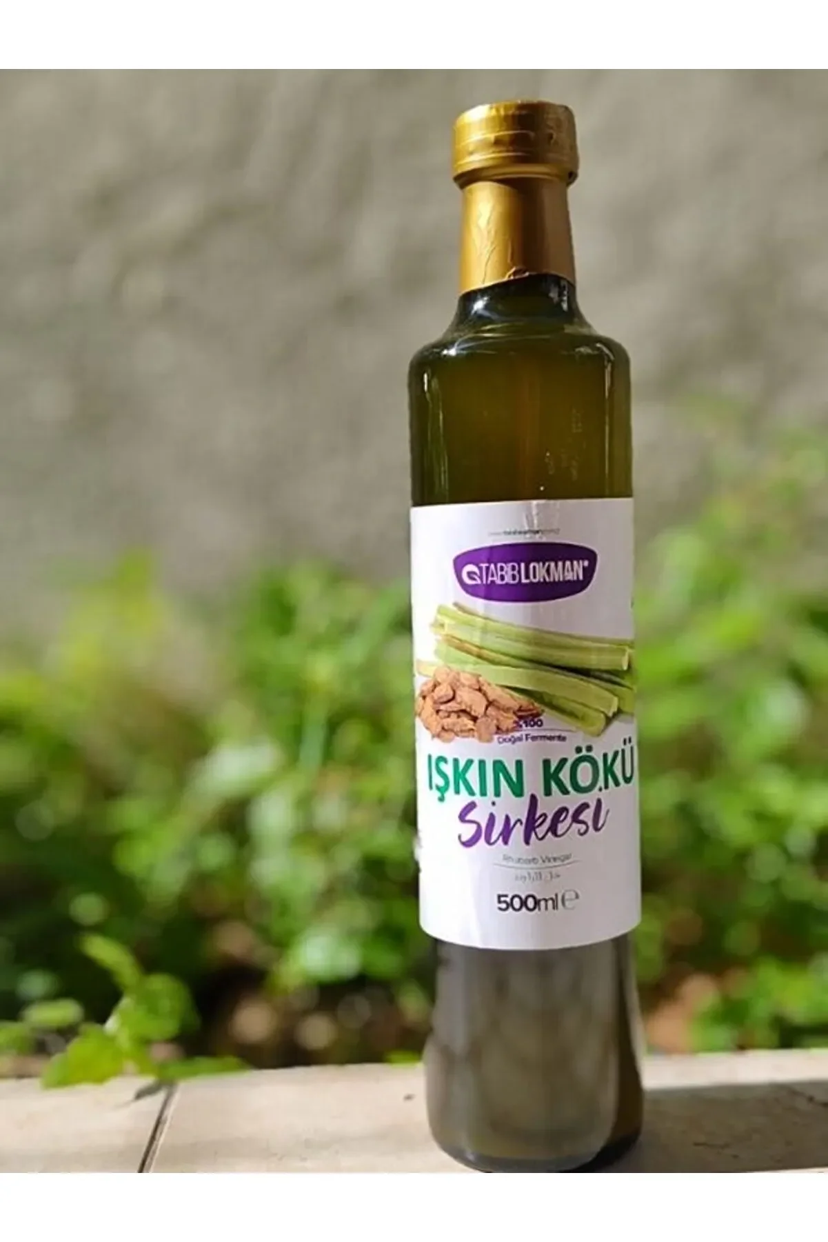 aleyna baharat Işkın Kökü Sirkesi 500 ml Işkın Otu Sirkesi Işgın Vinegar, Rheum Ribes