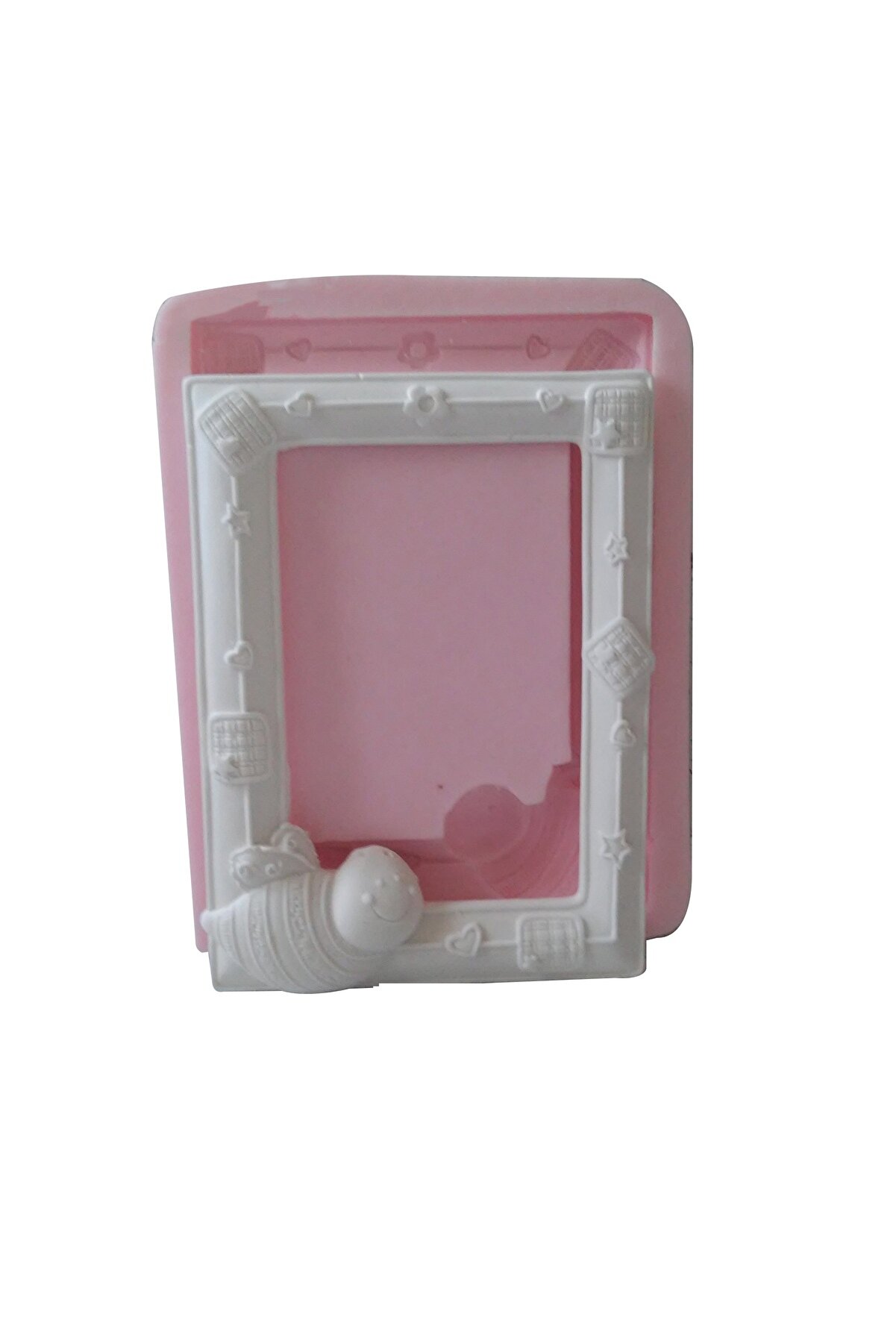 Kalıpcınızburada Uğur Böcekli̇ Çerçeve Si̇li̇kon Kalıp - K737