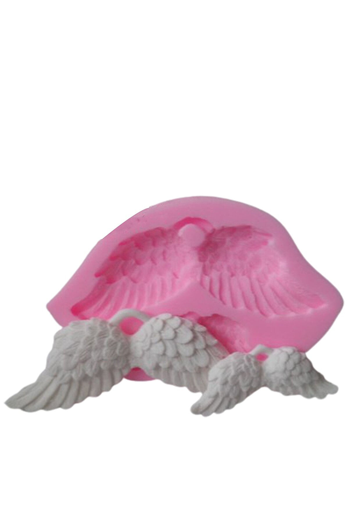 Kalıpcınızburada İki̇li̇ Kanat Si̇li̇kon Kalıp - K674