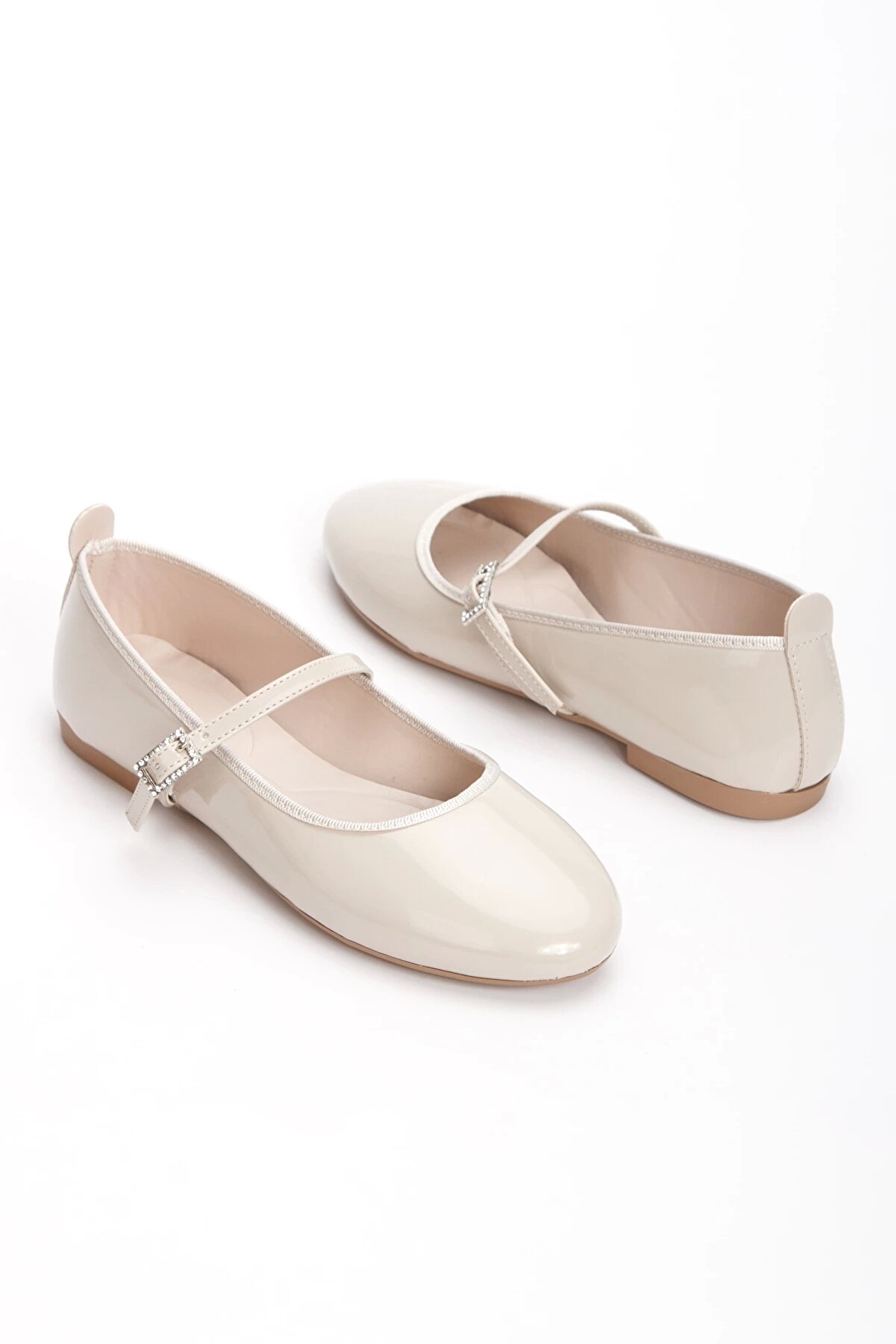 Gult Kadın Ten Rugan G&uuml;nl&uuml;k Babet