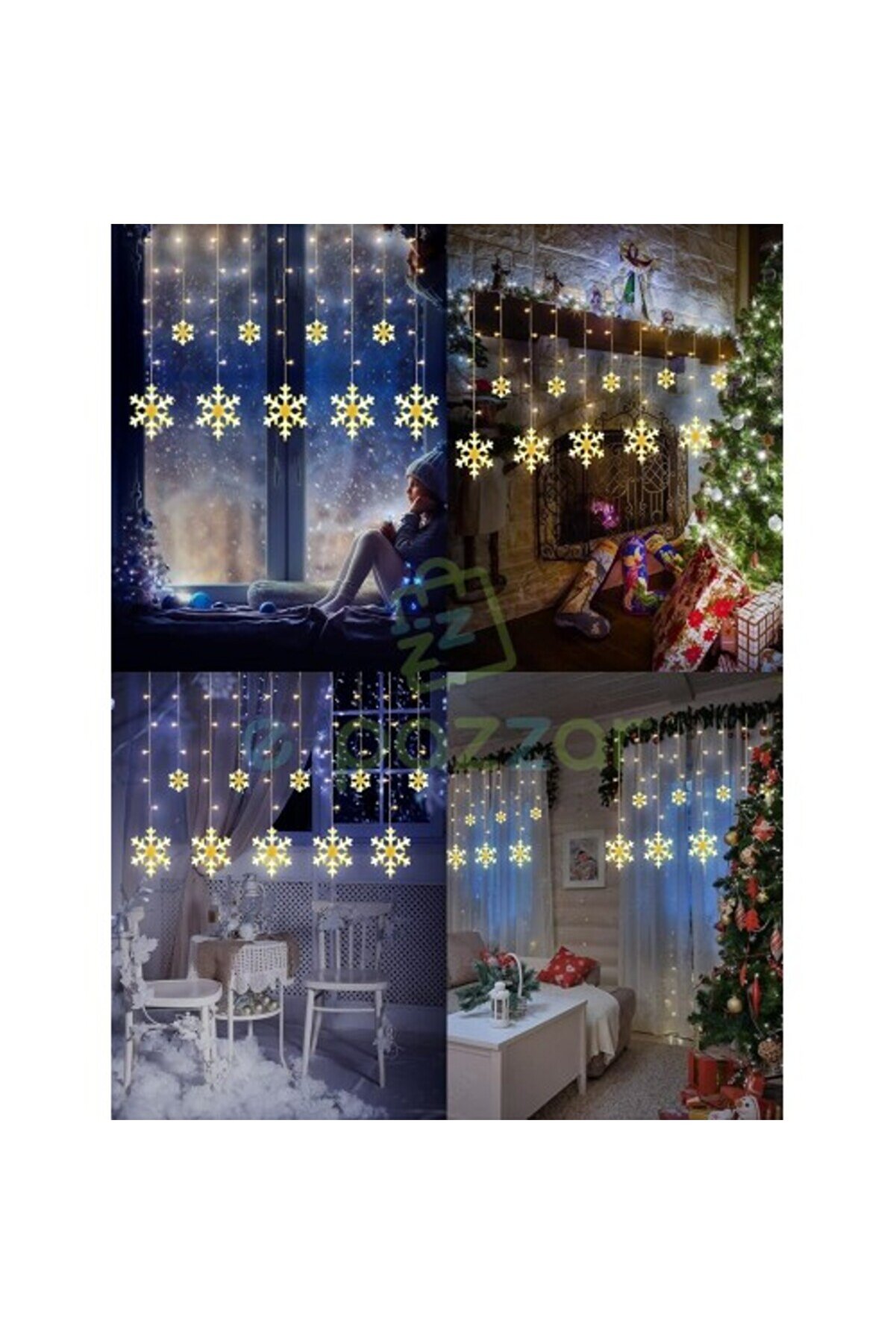 3M 12 Saçaklı 12 Kar Tanesi̇ 8 Fonksi̇yonlu