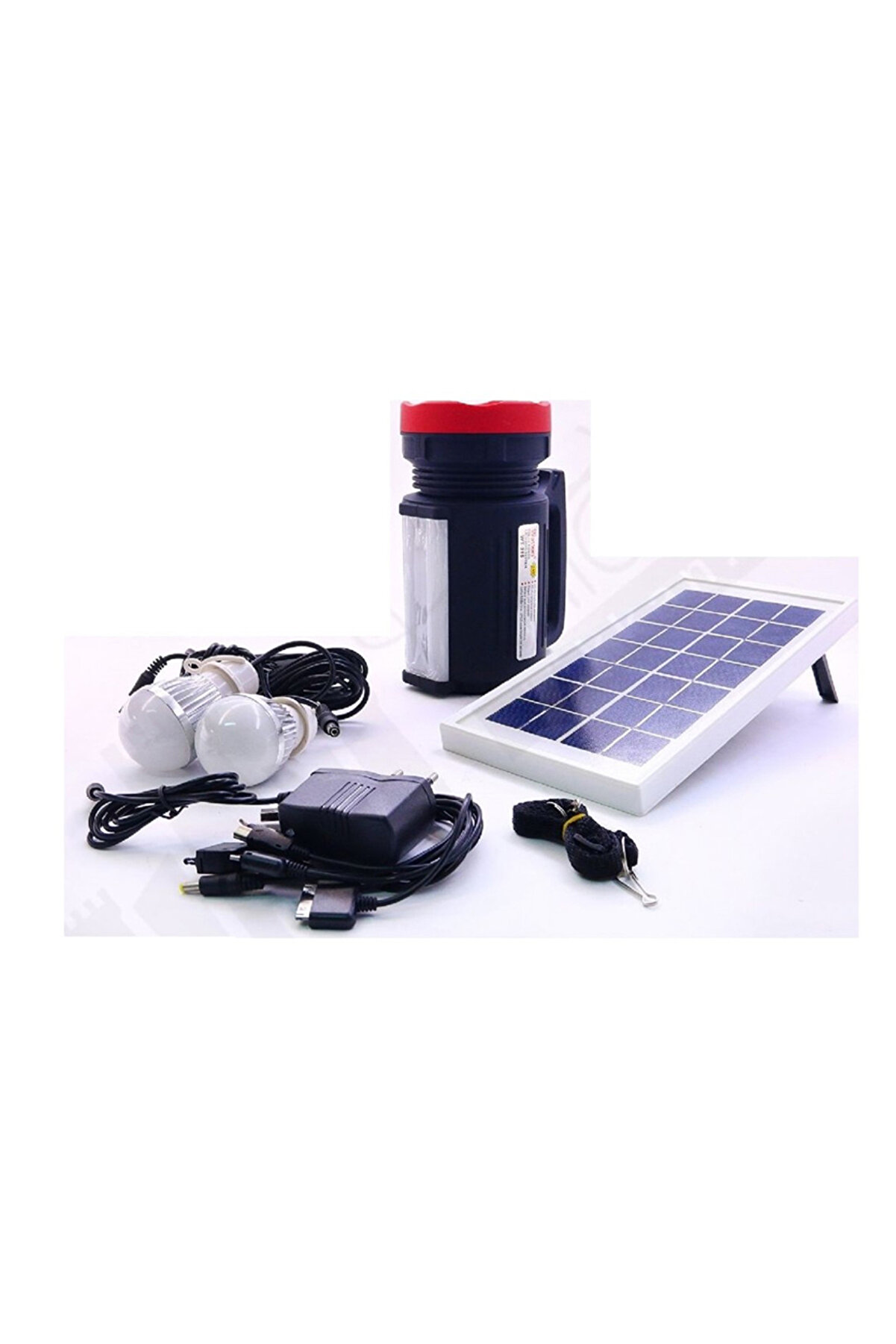 Solar Güneş Enerji̇li̇ Fener Işıldak Led Ampül Watton Wt-315 Tdrtr