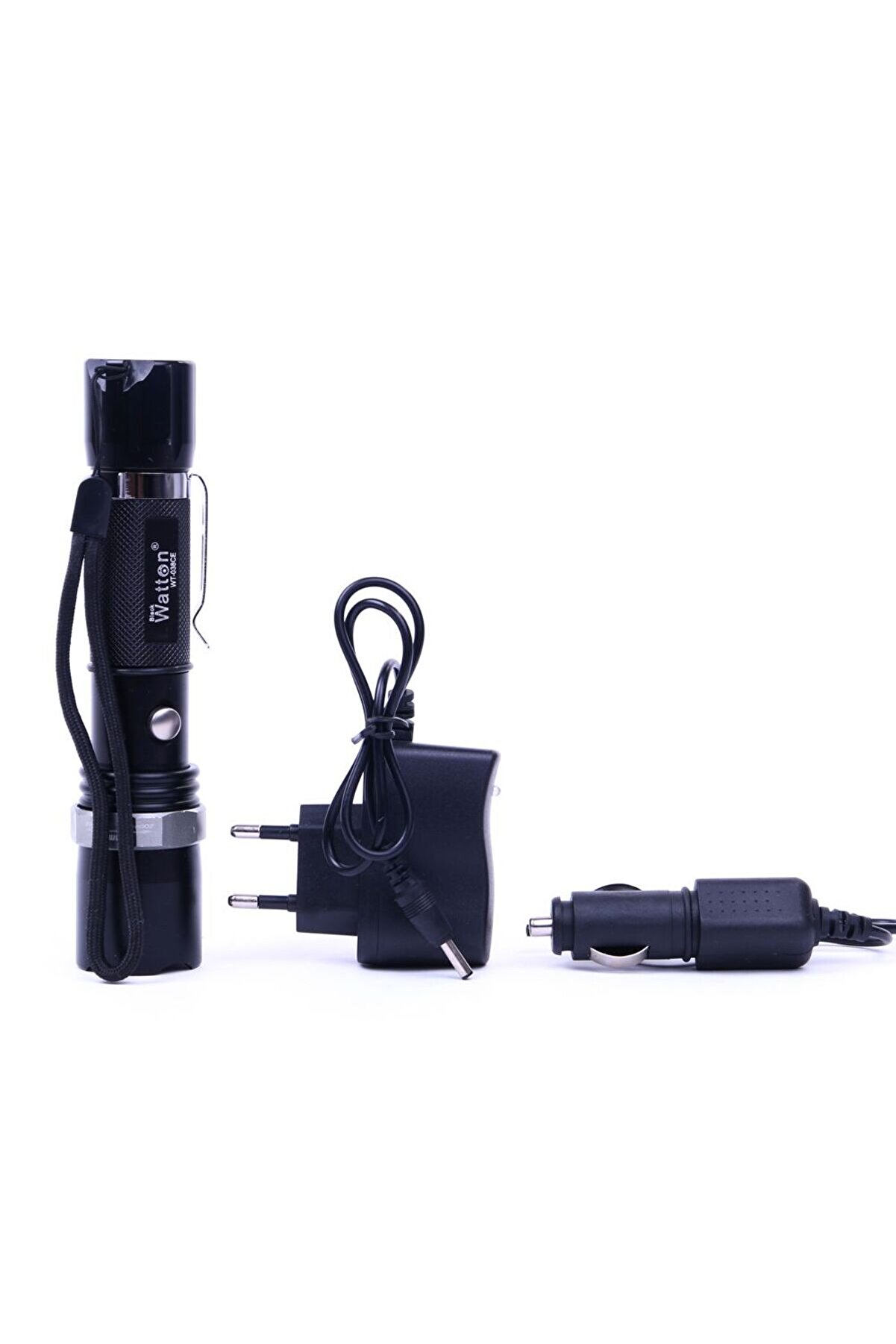 Zoomlu Şarjlı El Feneri̇ En Uygun Fi̇yata Watton Wt-038 Tdrtr