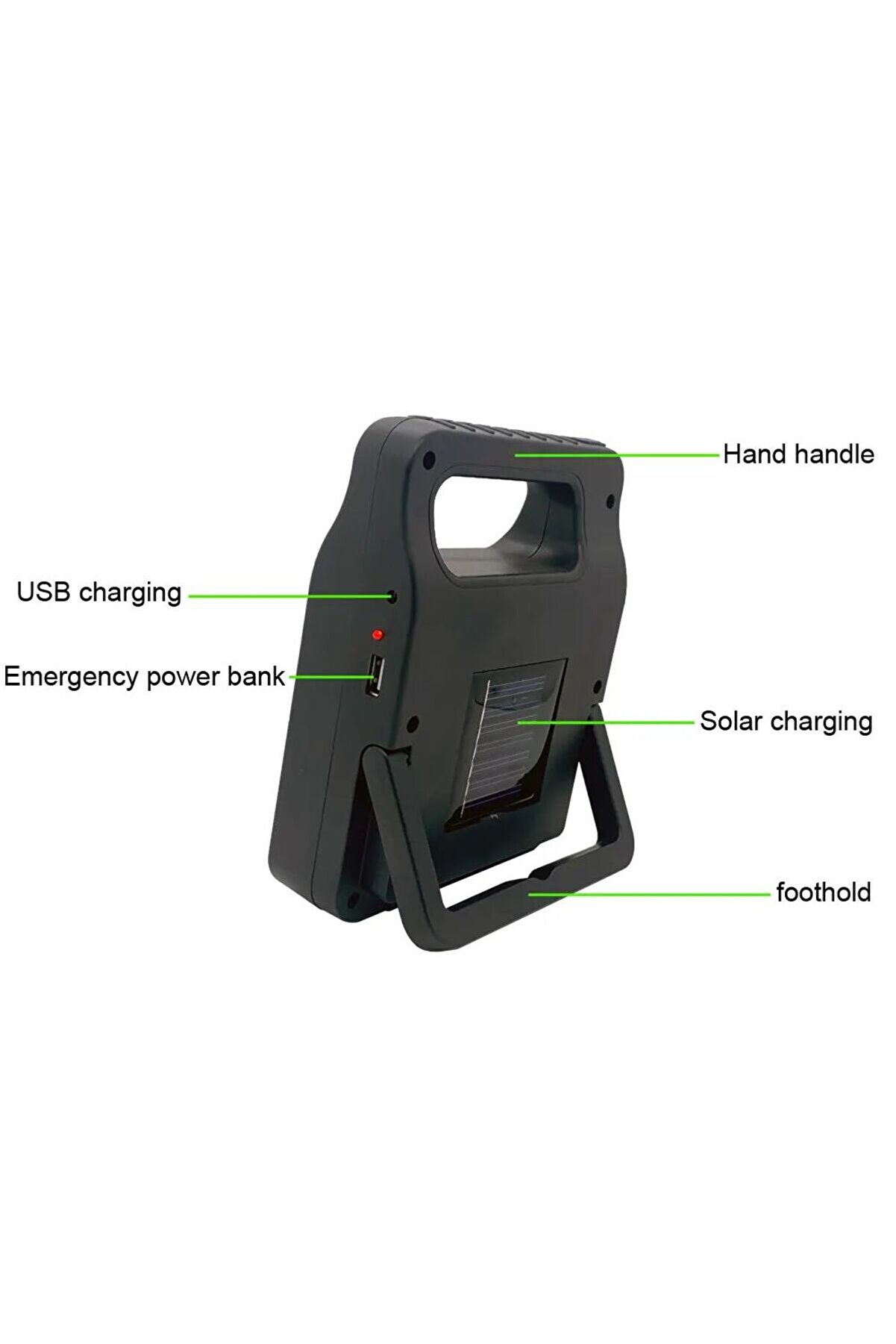 Çakarlı Güçlü Fener Ve Işıldak P-605-6 Tdrtr