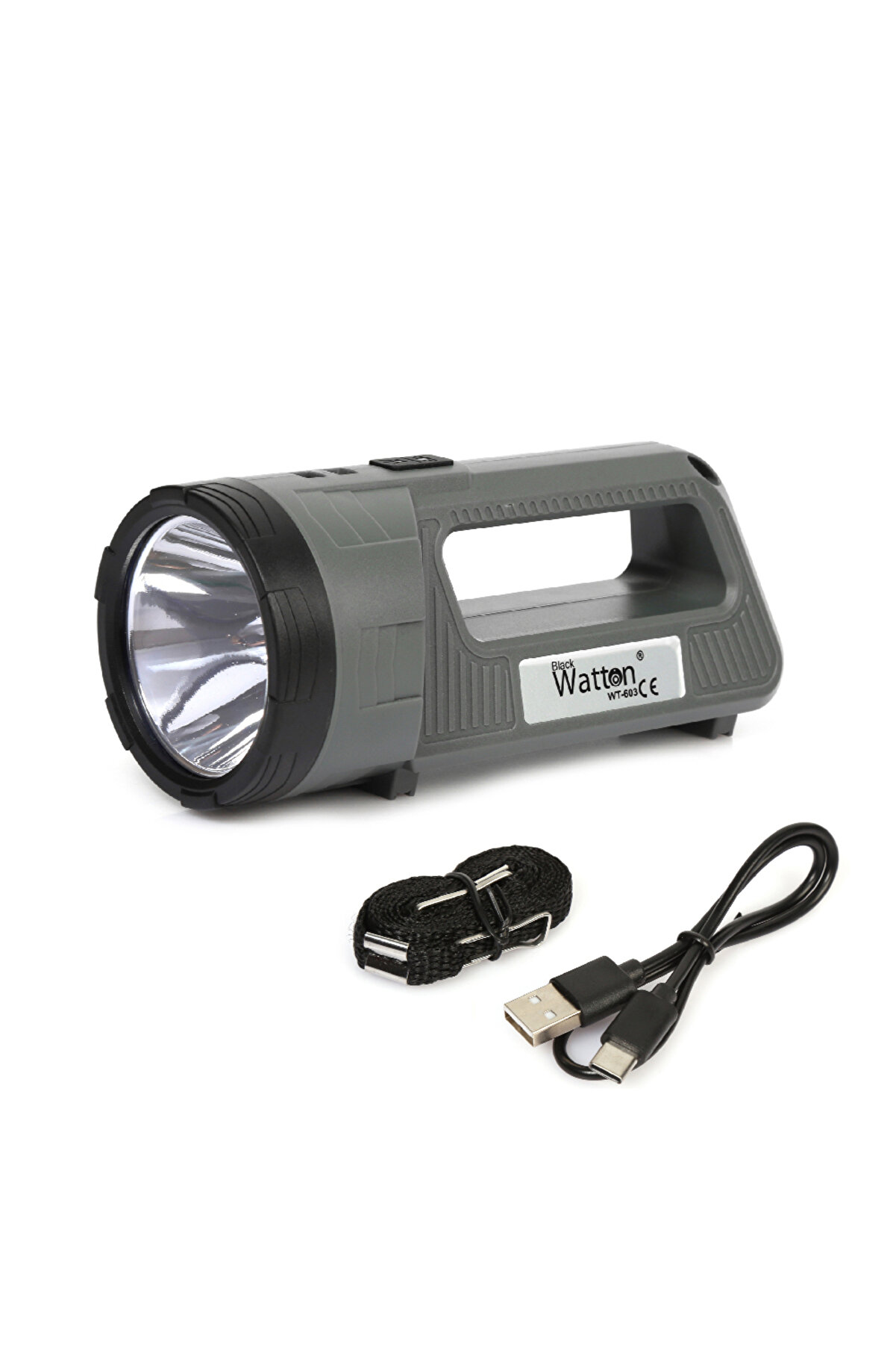 evimdeyokyok Güçlü Şarjlı Fener Masa Lambası Watton Wt-603 TdrTR