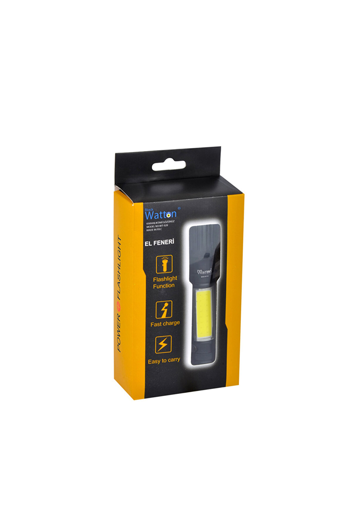 Uzun Menzi̇lli̇ El Feneri̇ Mıknatıslı Watton Wt-602 Tdrtr