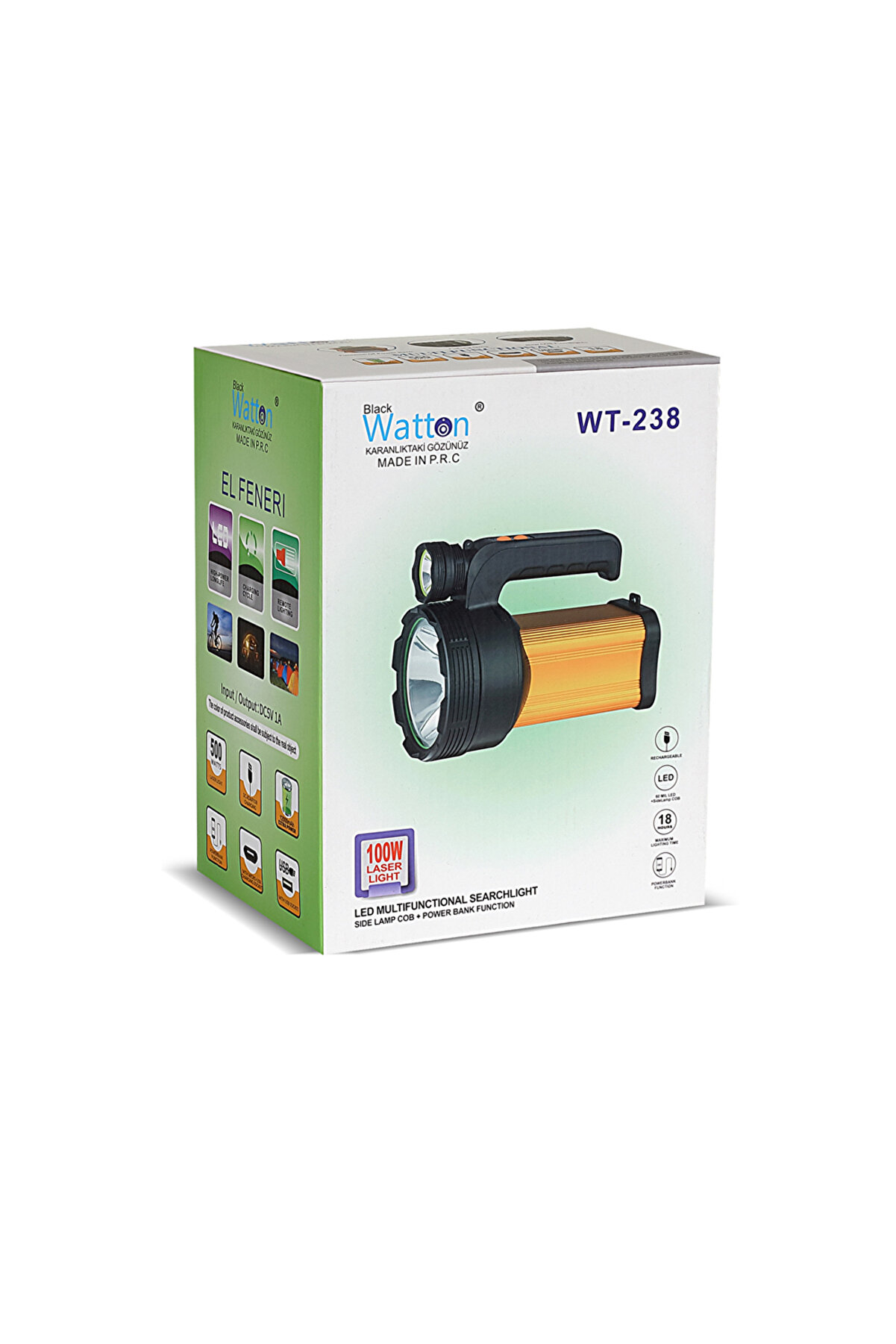 Özel Av Balıkçı Feneri̇ Watton Wt-238 Tdrtr