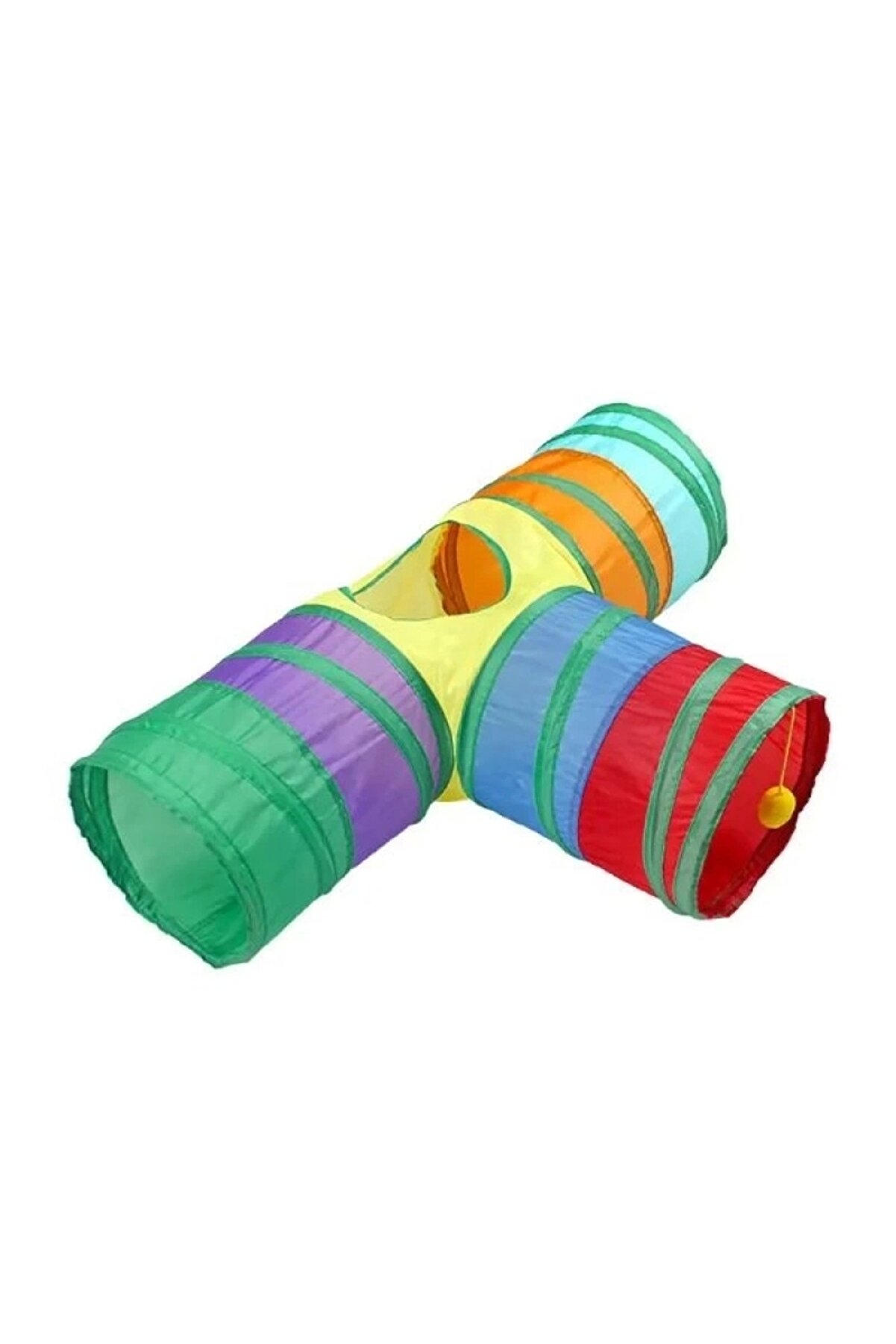 Kedi̇ Oyun Tüneli̇ T Şekli̇nde