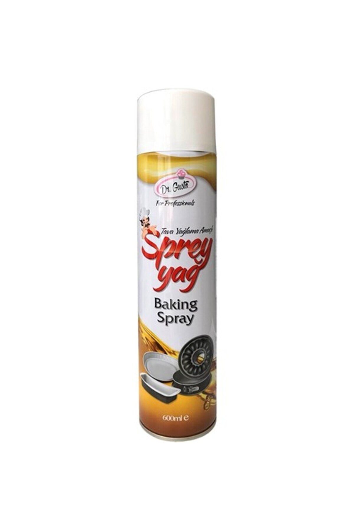 Dr. Gusto Sprey Tava Yağı 600 ml Tava Yağı