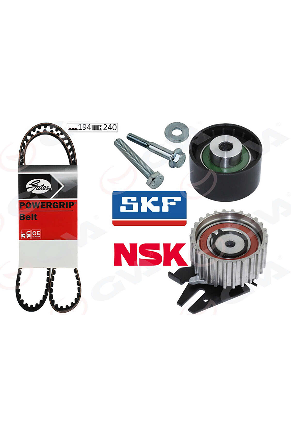 Gva Trıger Setı 194X240 Fıat Egea 15 Lınea 09 Doblo Iıı 10 Bravo Iı 07 14 500 L-X 12 Alfa Romeo Almla