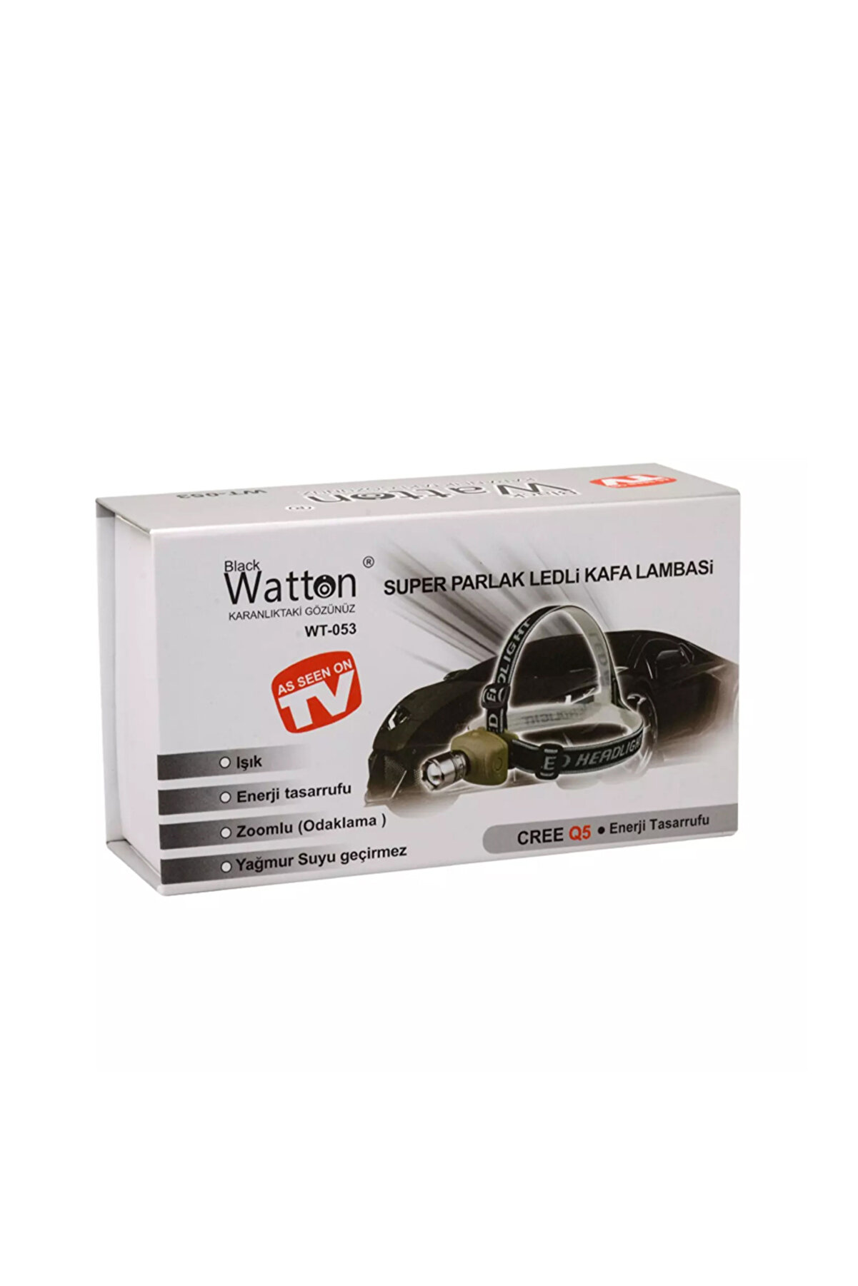 Süper Zoomlu Kafa Lambası Watton Wt-053 Tdrtr