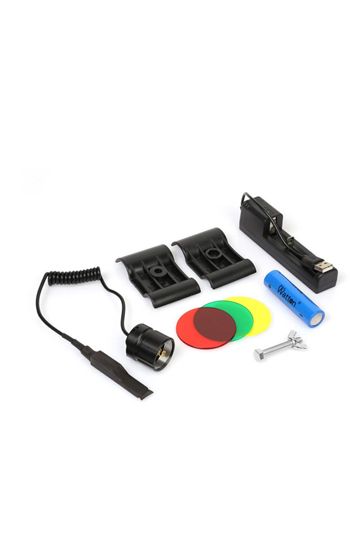 Özel Sarı Renk Tfek Feneri̇ Watton Wt-204 Tdrtr