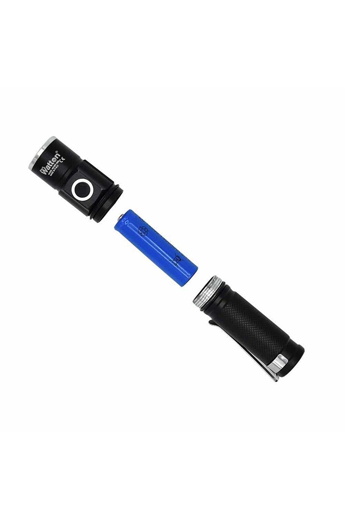 Güçlü Cep Feneri̇ Watton Wt-089 Tdrtr