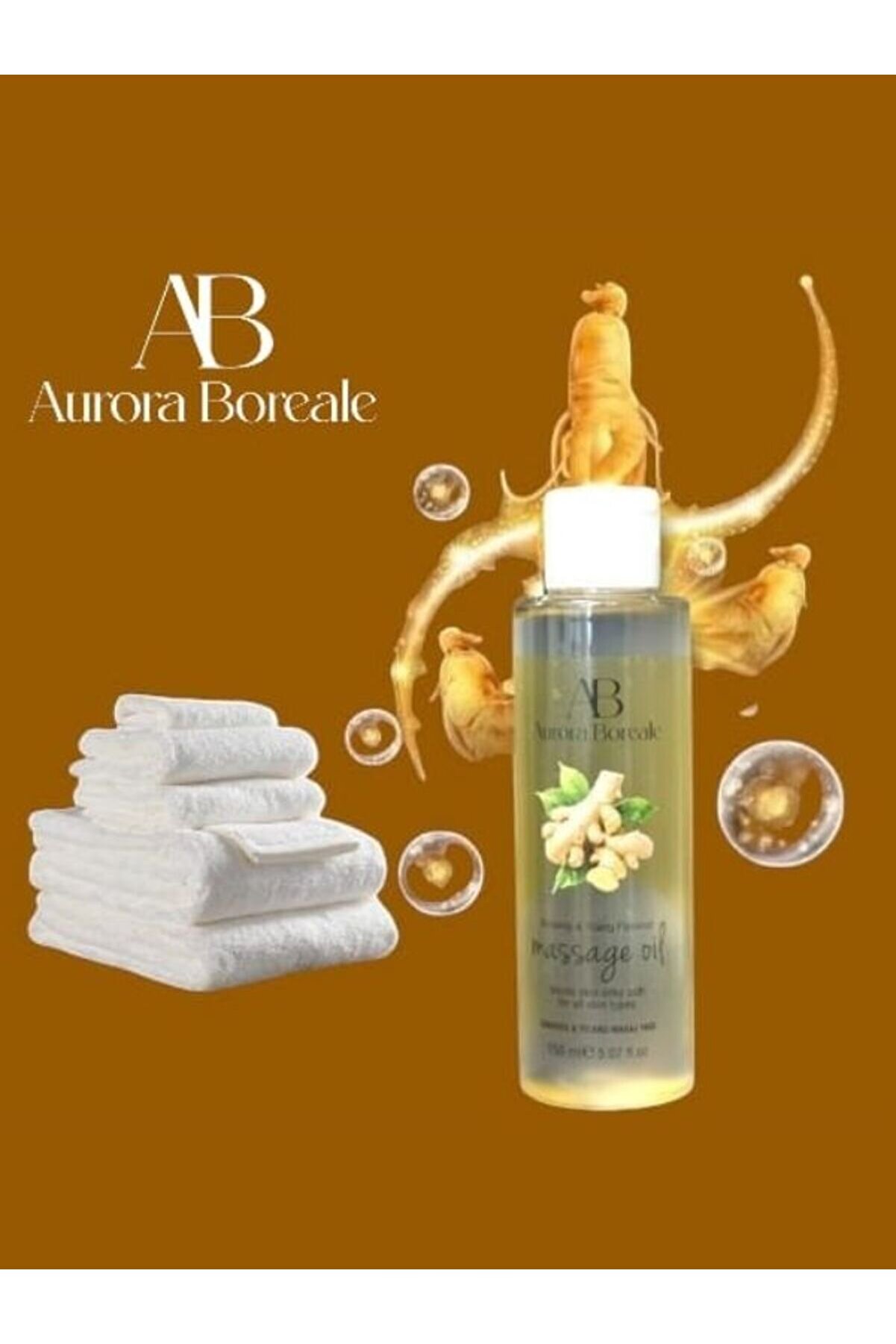 Moddashop Aurora Boreale Gi̇nseng Aromalı Masaj Yağı 150 Ml