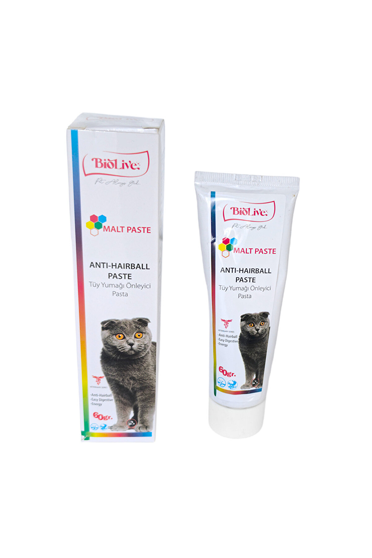 Bi̇lfold Bi̇oli̇ve Anti̇hai̇rball Paste 60Gr