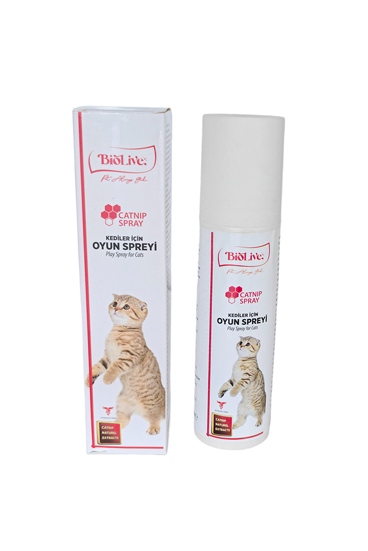 Bi̇oli̇ve Kedi̇ler İ&ccedil;i̇n Oyun Spreyi̇ 150Ml
