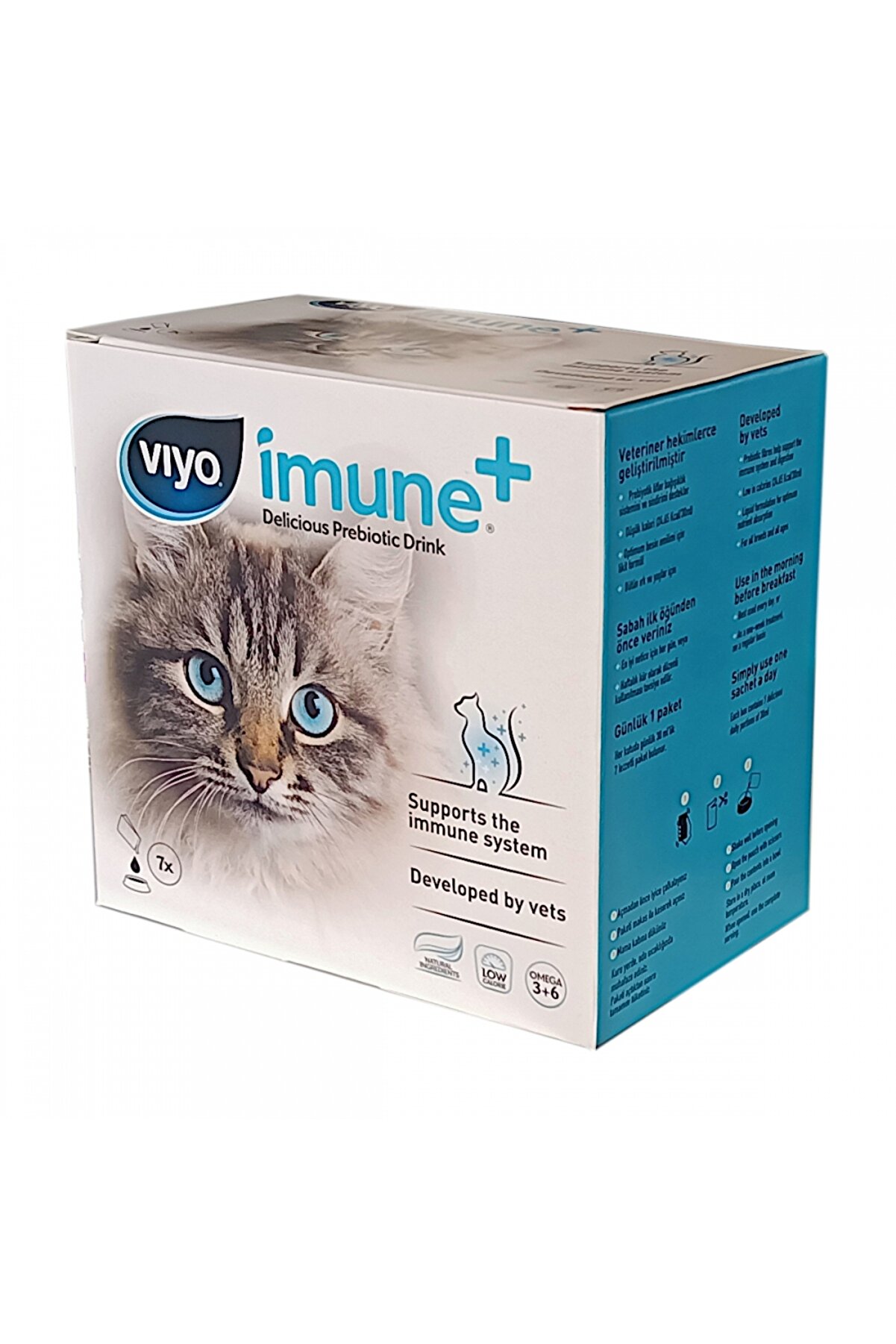 Bi̇lfold T&uuml;m Yaş Grubu Kedi̇ler İ&ccedil;i̇n Ek Besi̇n Takvi̇yesi̇ 7X30 Ml