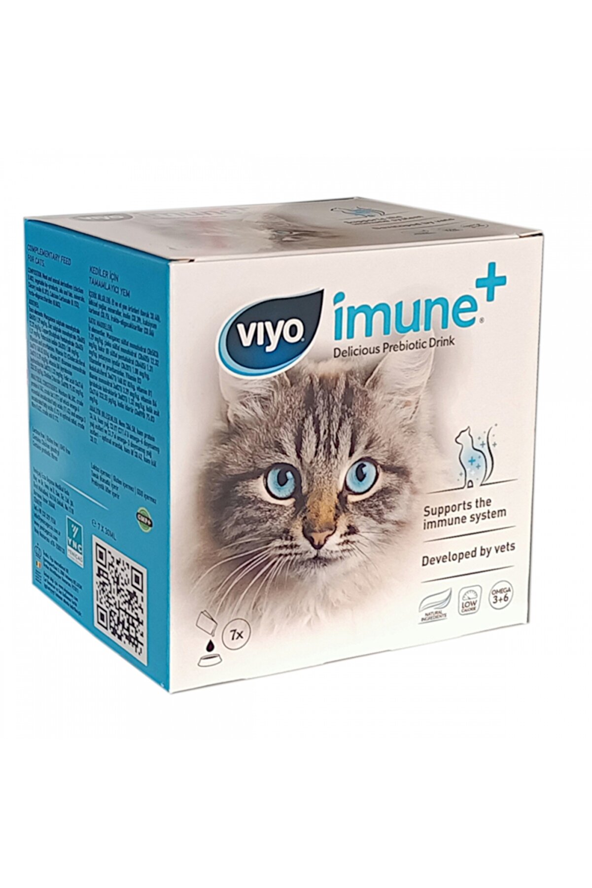 Bi̇lfold T&uuml;m Yaş Grubu Kedi̇ler İ&ccedil;i̇n Ek Besi̇n Takvi̇yesi̇ 7X30 Ml