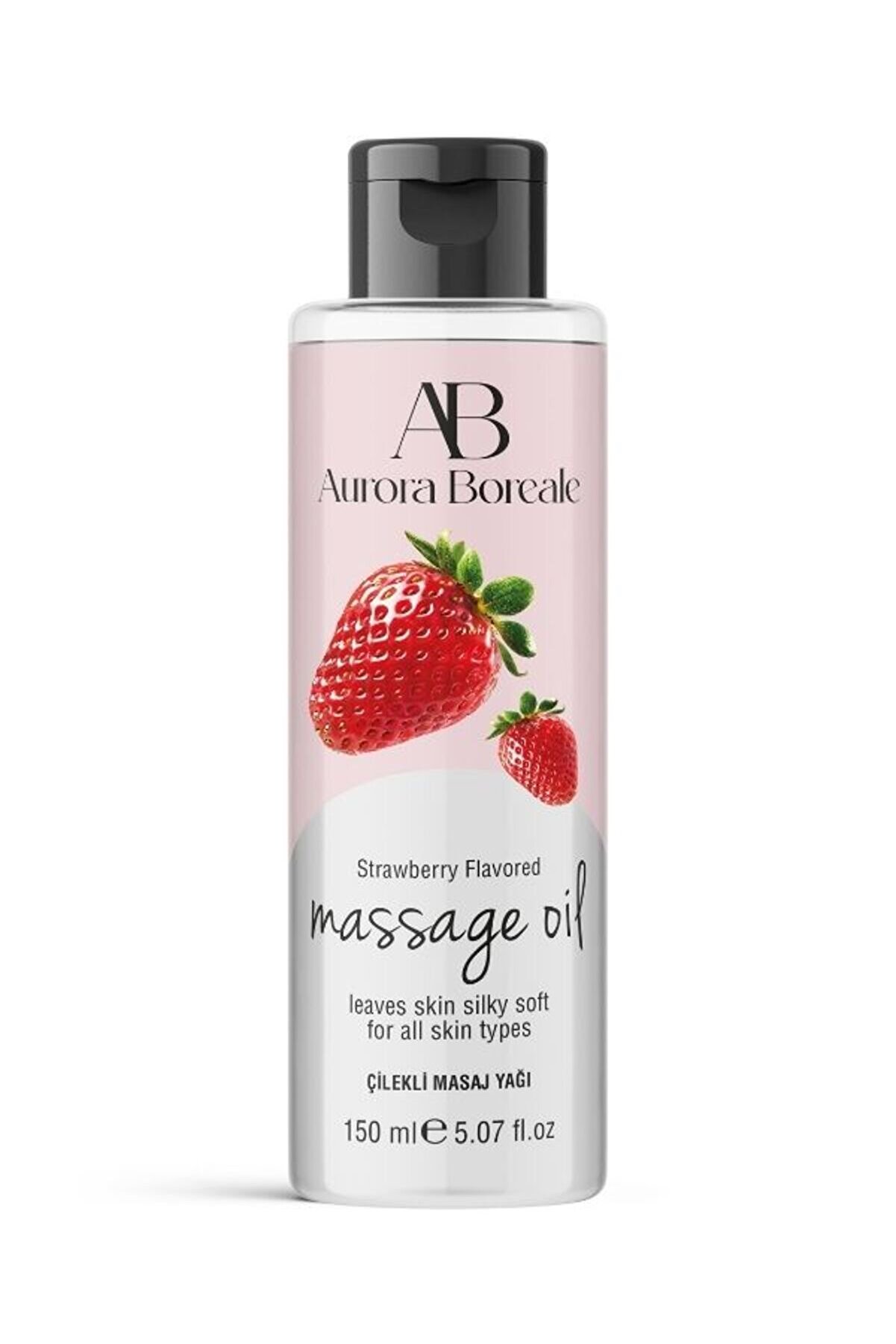 modda shop Moddashop Aurora Boreale Çilek Aromalı Masaj Yağı 150 ML