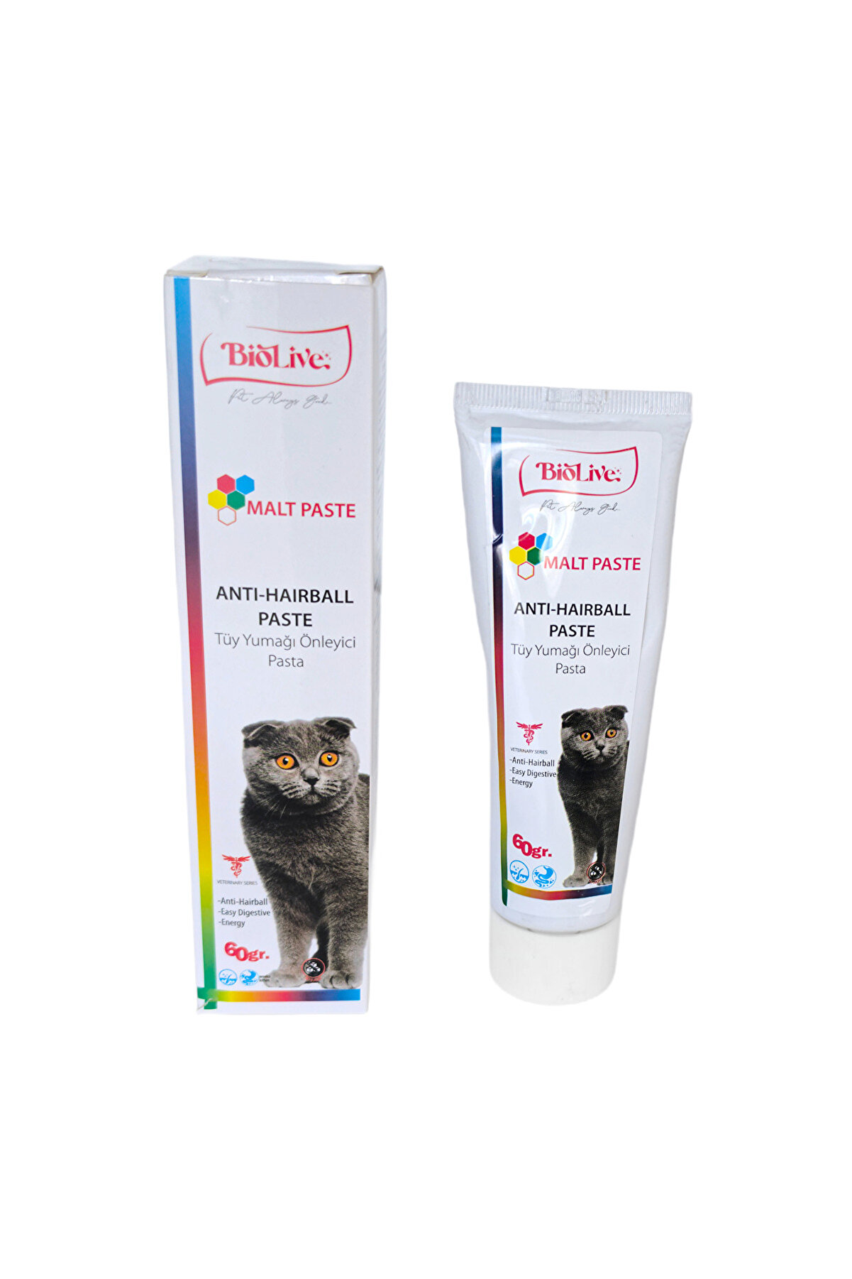 Bi̇lfold Bi̇oli̇ve Anti̇hai̇rball Paste 60Gr