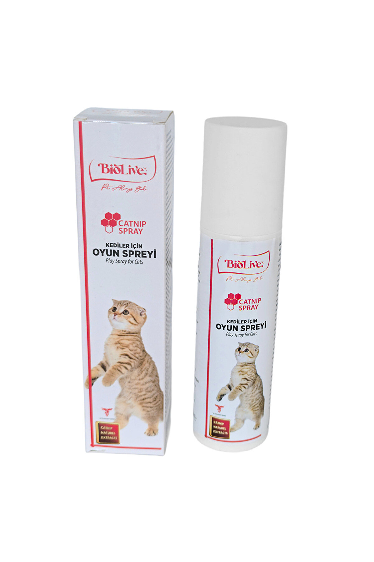 Bi̇oli̇ve Kedi̇ler İ&ccedil;i̇n Oyun Spreyi̇ 150Ml