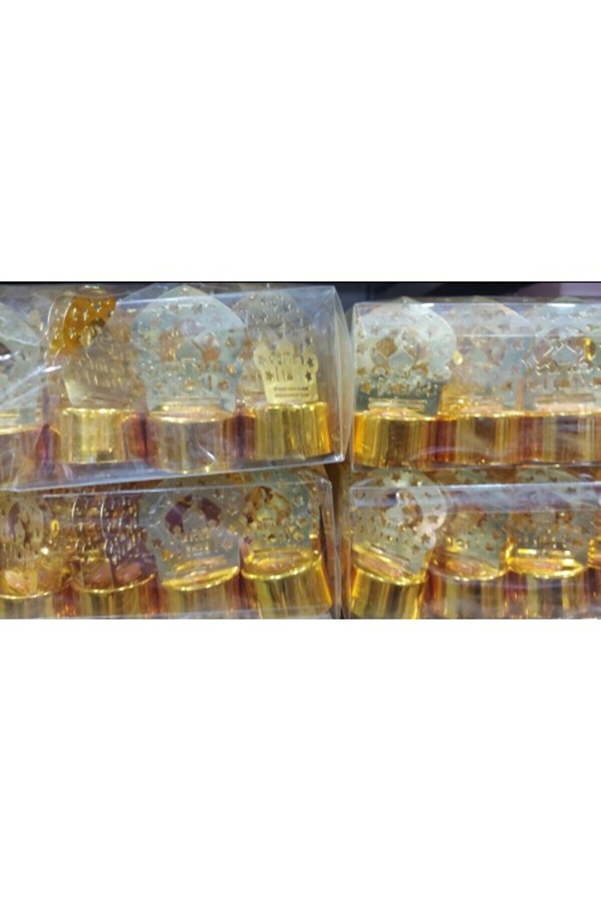 12 Li̇ Ramazan Ayaklı Led Işık Gold Renk Gün Işığı