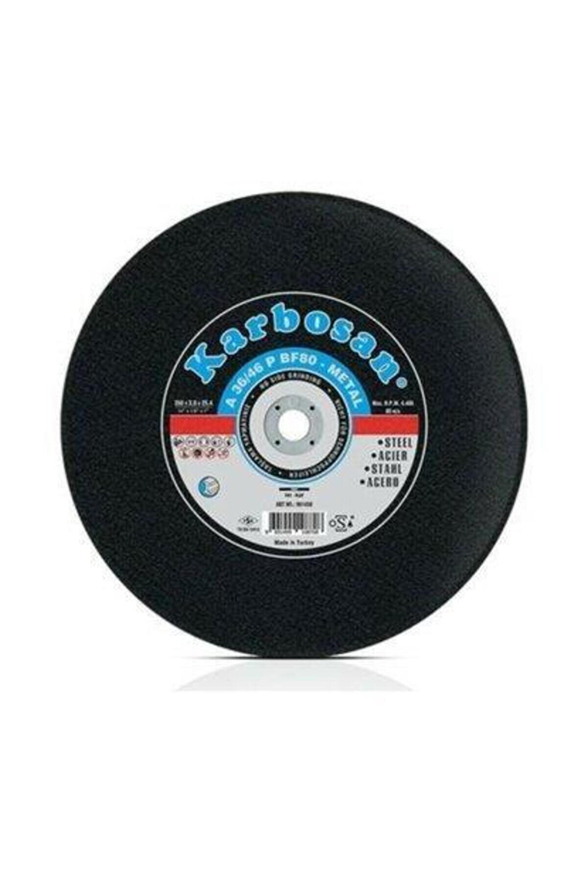 KARBOSAN 350x3,5x25,4 Metal Sabit Tezgah Kesme Diski