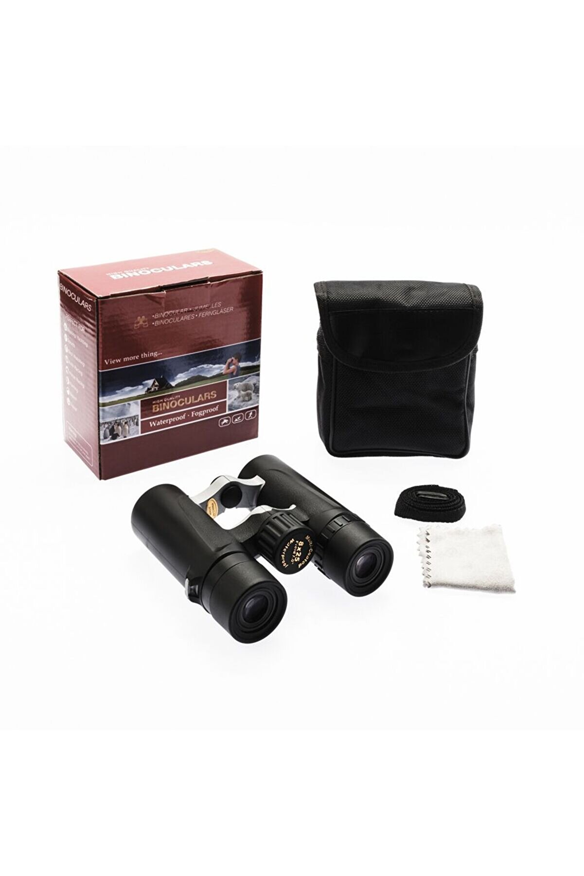 evimdeyokyok Nikula 8x25 Profesyonel Su Geçirmez El Dürbünü – 1000/56m – Kompakt Tasarım Tdrtr